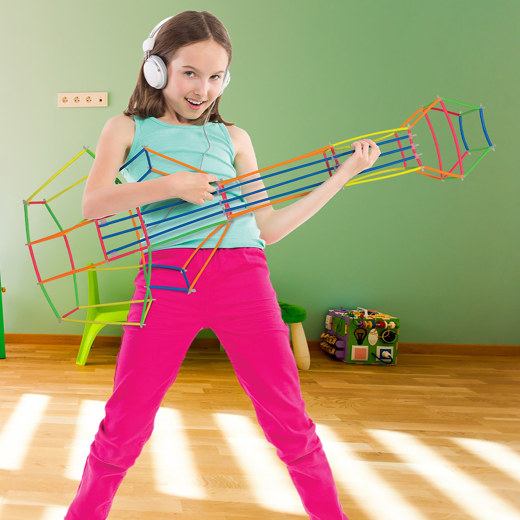 Roylco STEAM Tubes & Connectors Set - Creative Engineering Fun! - Image 7