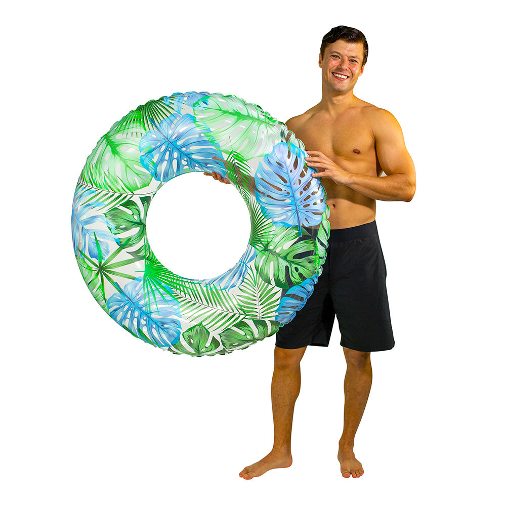 Resort Collection Tropical Palm 42" Inflatable Pool Tube