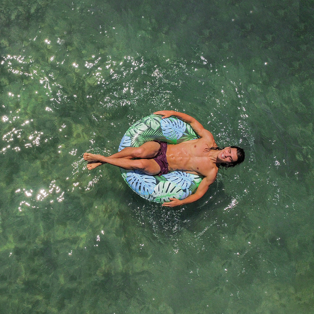 Resort Collection Tropical Palm 42" Inflatable Pool Tube - Image 3