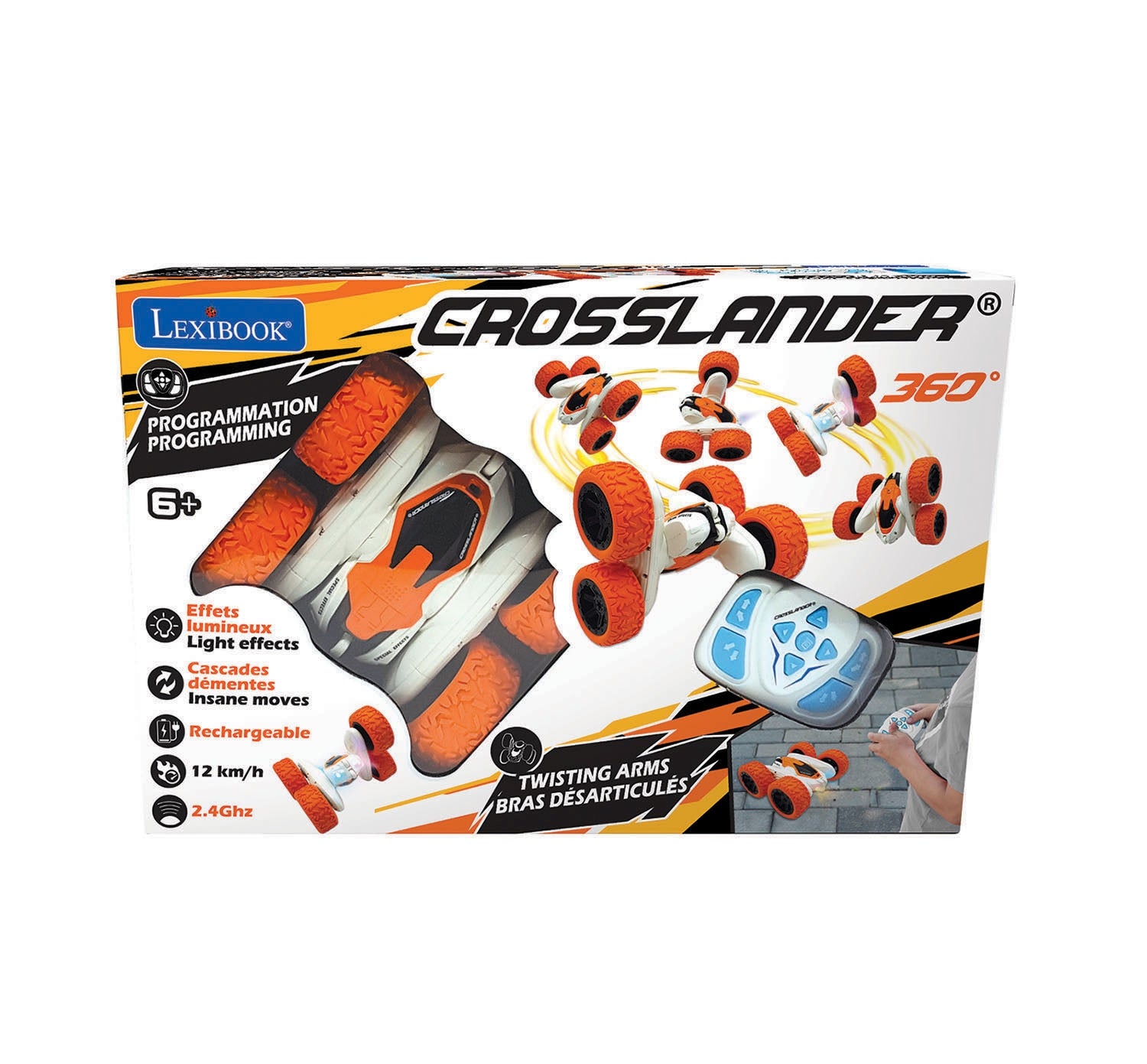 Alternative view of Lexibook Remote Control Stunt Car - Crosslander - High-Speed Performance