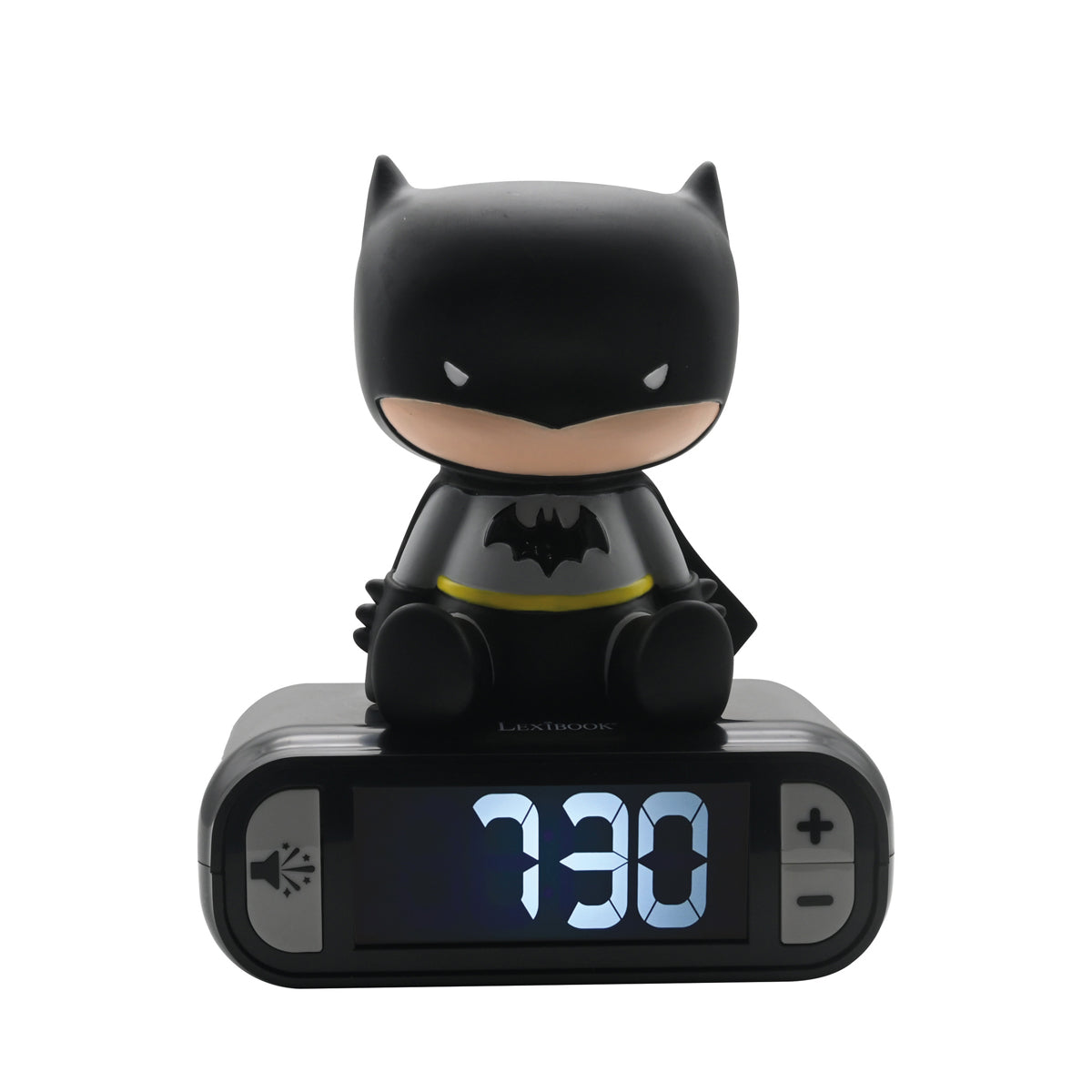 3D Batman Digital Alarm Clock & Nightlight - Superhero Fun!