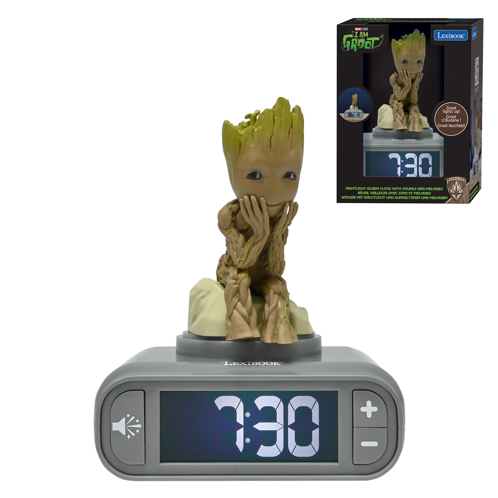 Groot Nighlight Alarm Clock with sounds - Image 7