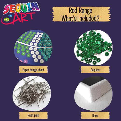 Alternative view of Sequin Art Red Range Mia Mermaid Sparkly Craft Kit - Multicolor