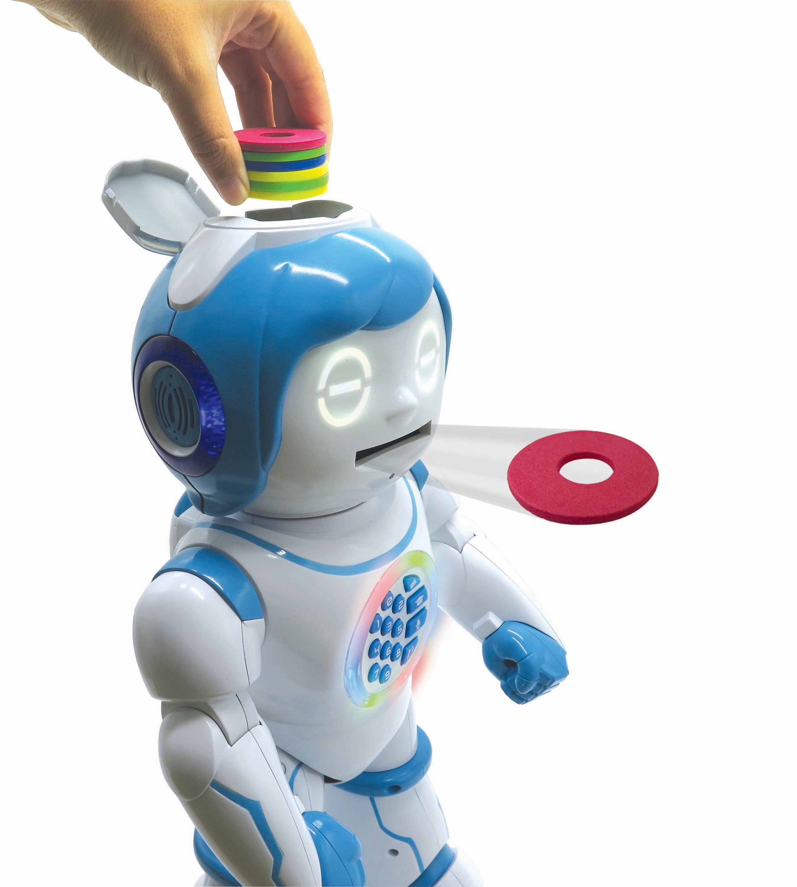 Alternative view of Lexibook POWERMAN Kid Bilingual Smart Educational Robot with Remote