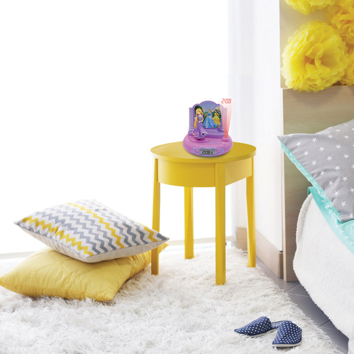 Disney Princess Rapunzel Projector Clock with magical sounds - Image 6