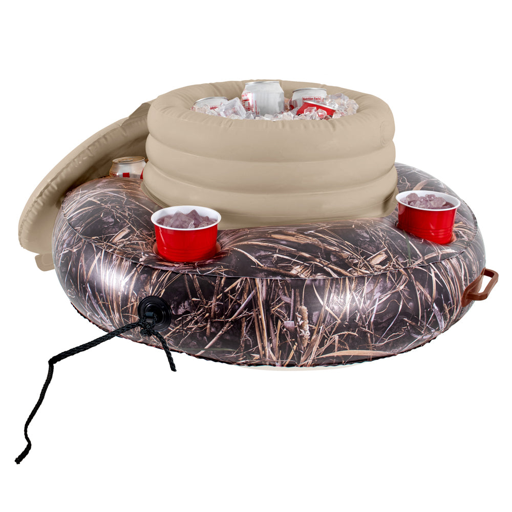 Realtree Max7 Camo Floating Drink Cooler