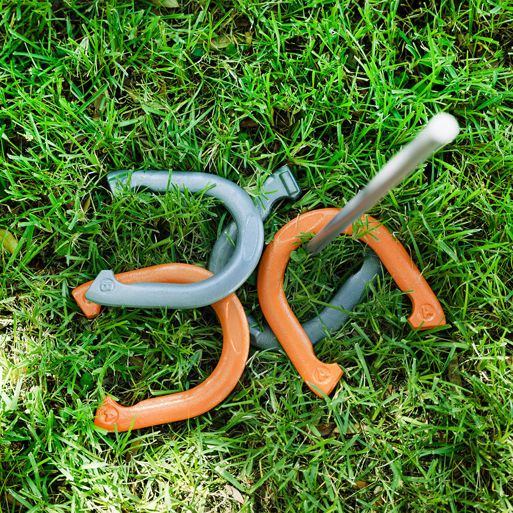 Alternative view of Realtree Edge Camouflage Metal Horseshoes Set for Outdoor Fun