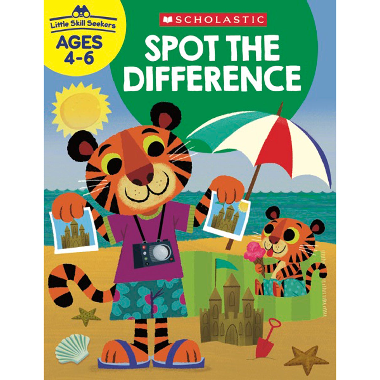 Alternative view of Scholastic Little Skill Seekers - Spot the Difference Activity Book - Pack of 6