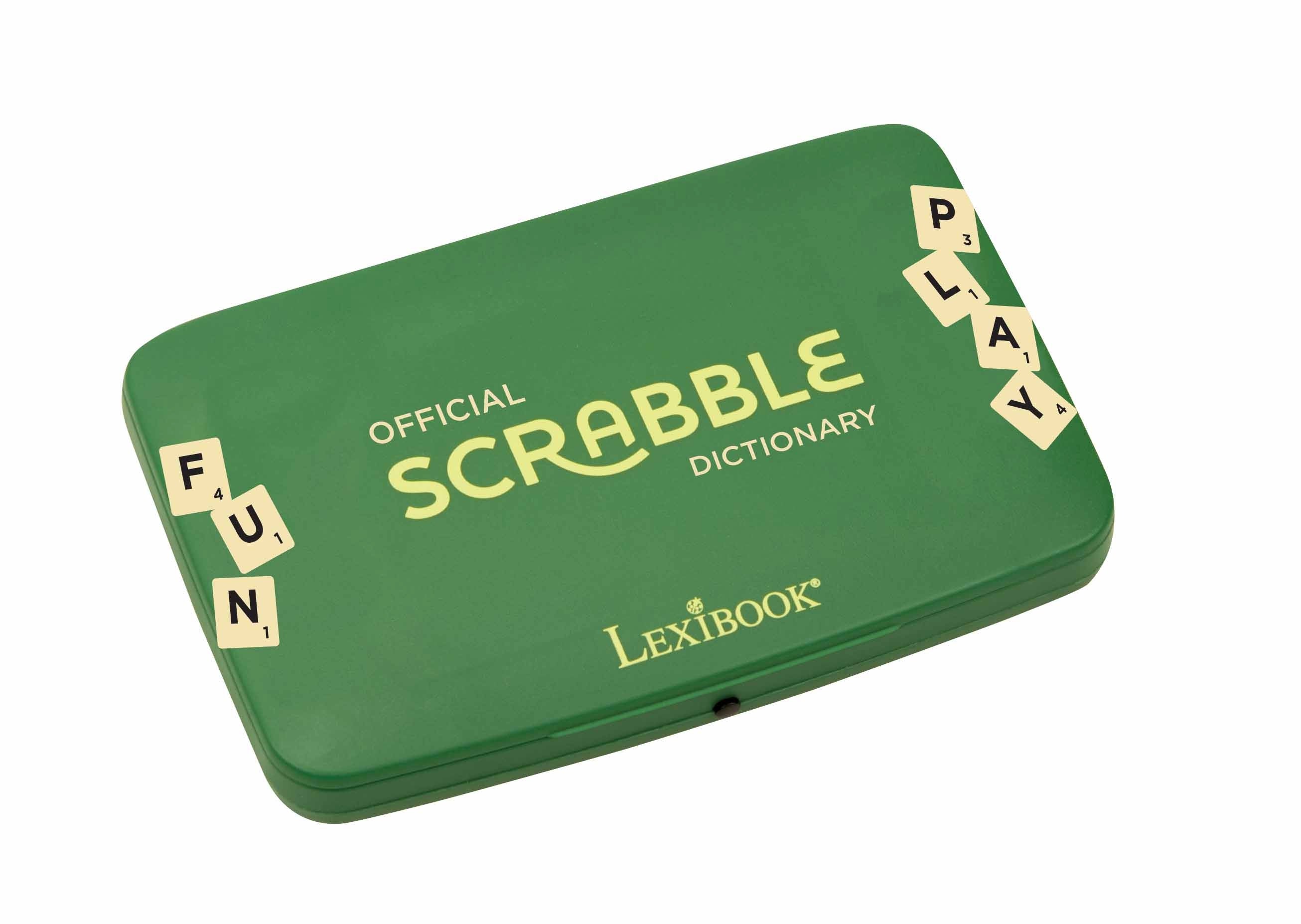 Alternative view of Scrabble Electronic Dictionary with Built-in Word Games