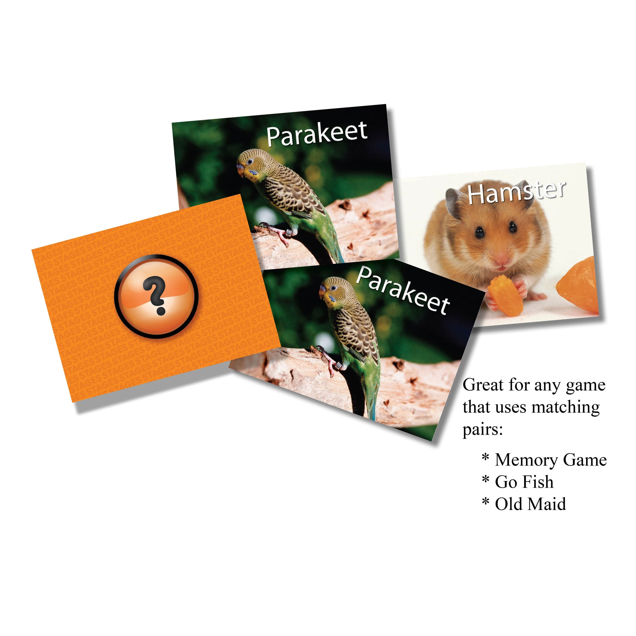 Stages Learning Pets Memory Matching Game - Photographic Cards - Pack of 3 - Image 6