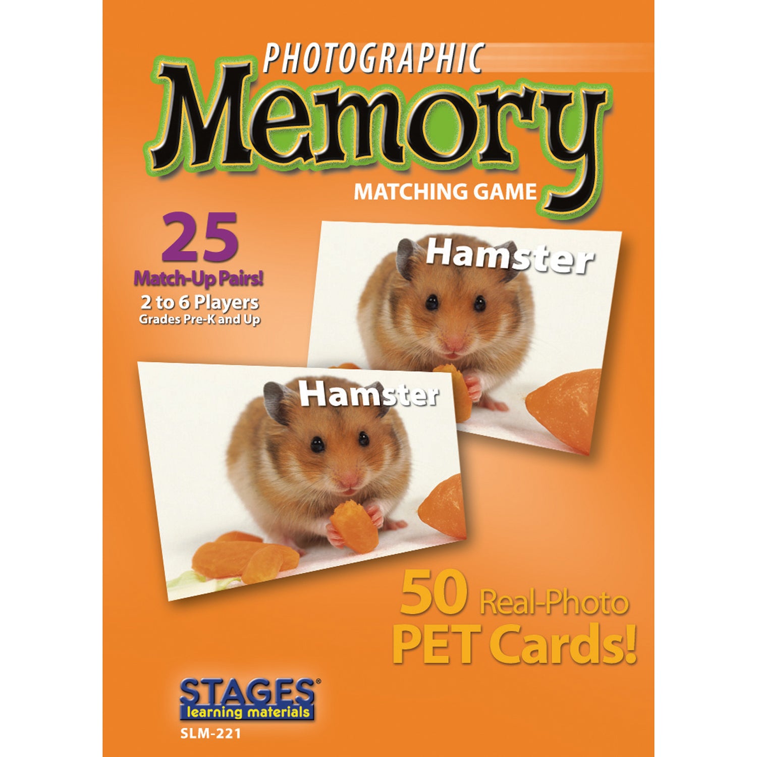Stages Learning Pets Memory Matching Game - Photographic Cards - Pack of 3 - Image 7
