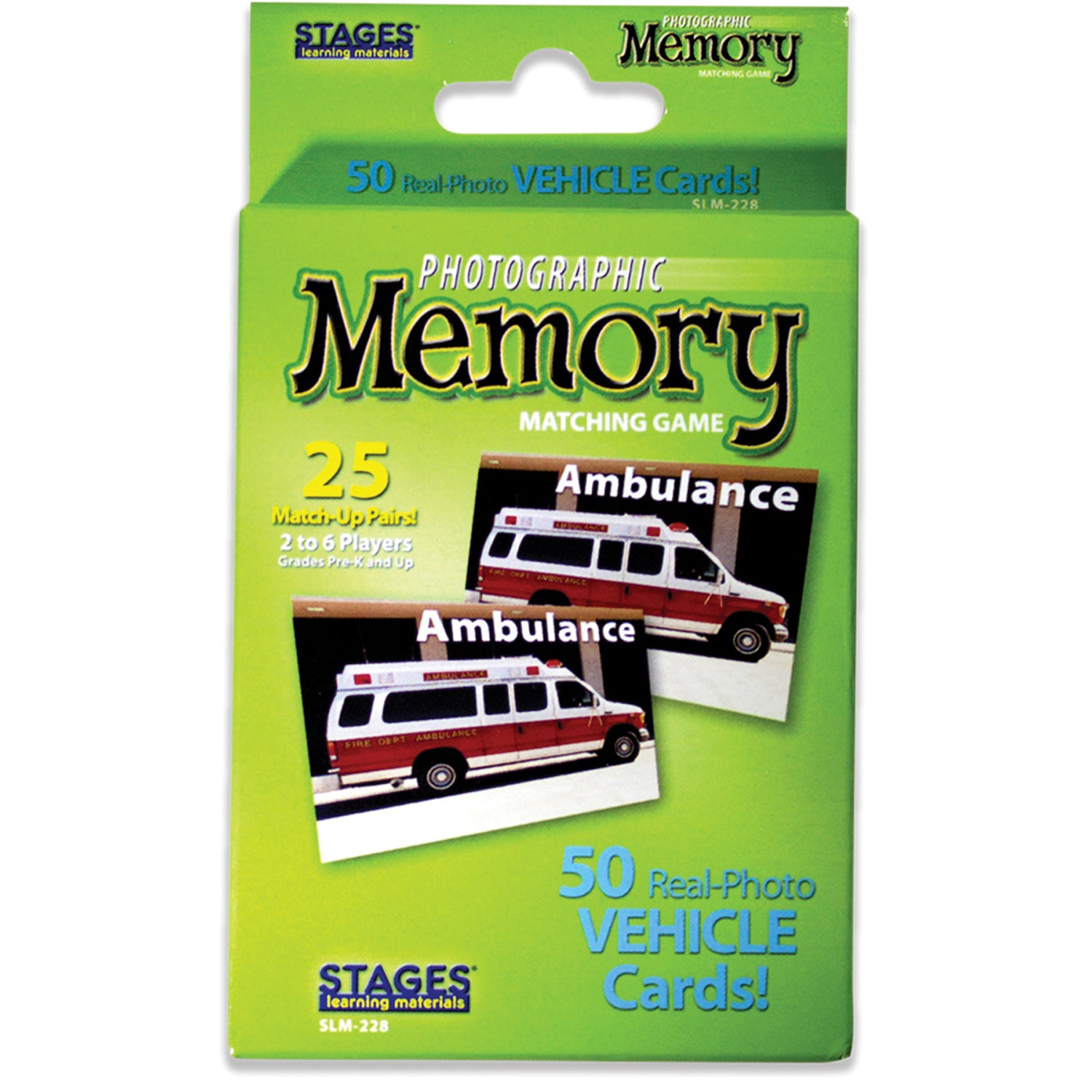 Alternative view of Stages Learning Photographic Memory Match Game - Vehicles Edition - 3 Pack