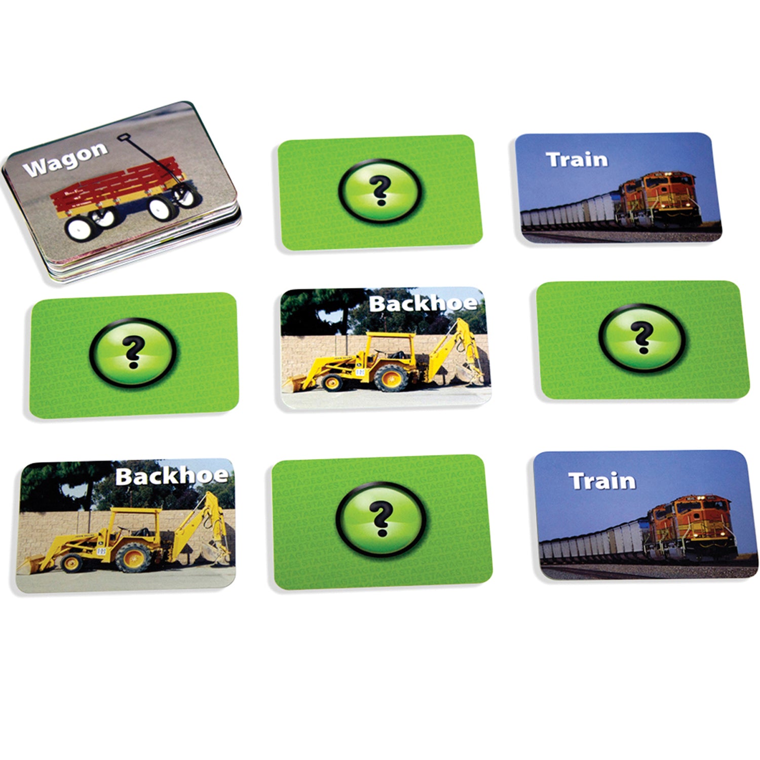 Stages Learning Photographic Memory Match Game - Vehicles Edition - 3 Pack - Image 5