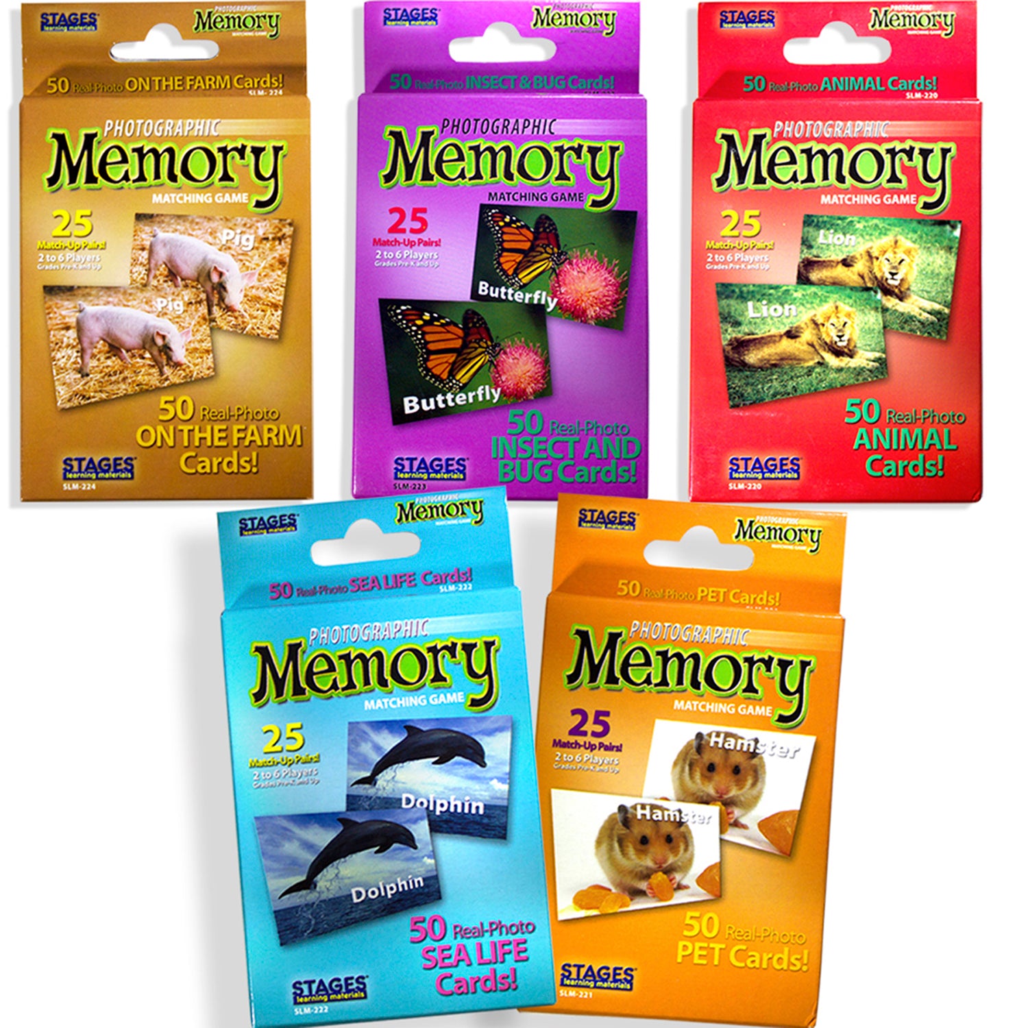 Stages Learning Animal Photographic Memory Matching Game Set - Educational Toy - Image 3