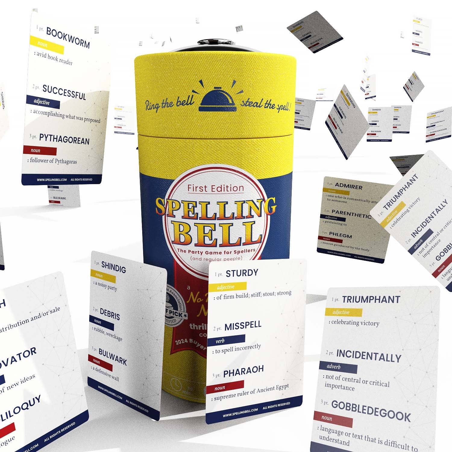 Spelling Bell Spelling Game - First Edition - Multicolored - Image 2