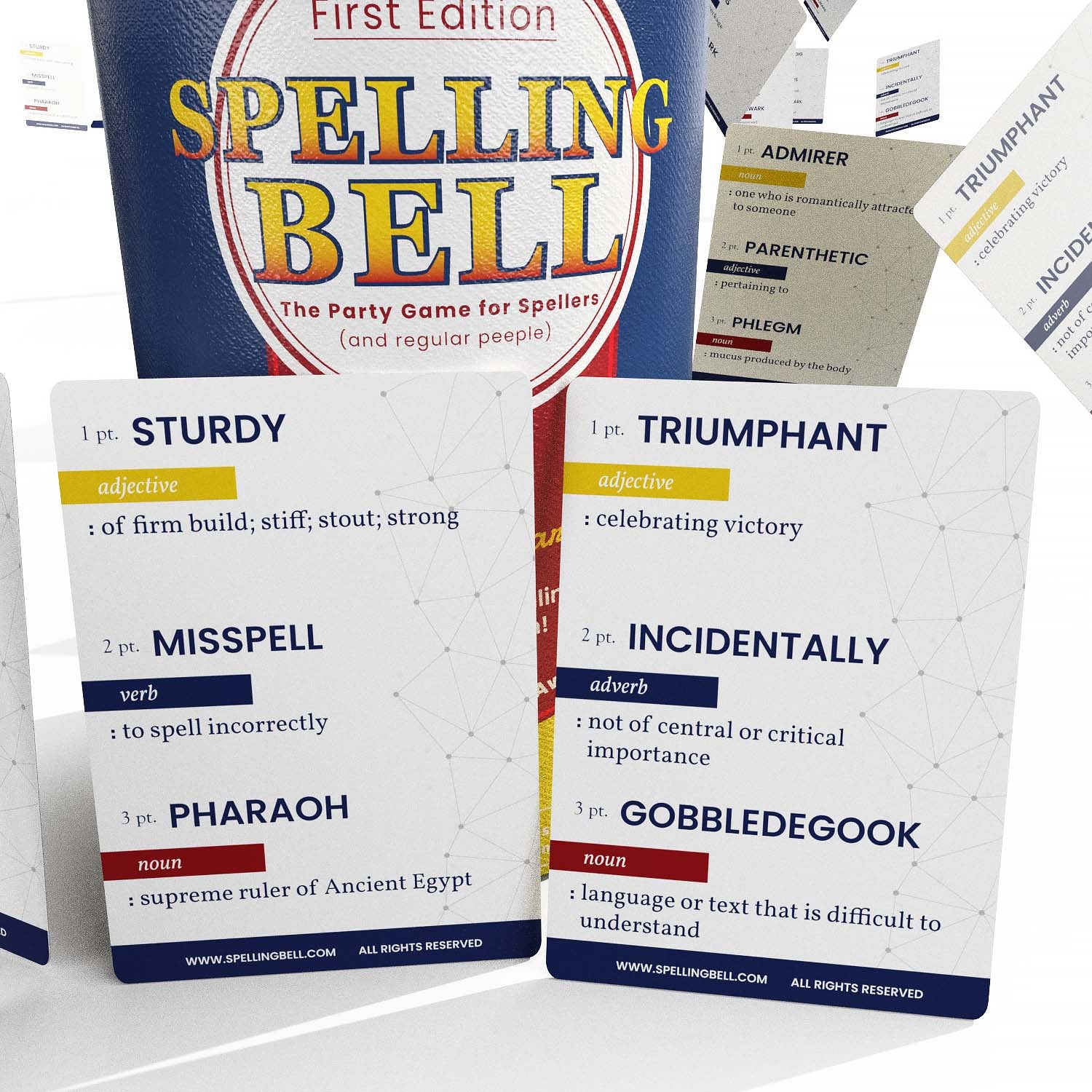 Spelling Bell Spelling Game - First Edition - Multicolored - Image 3