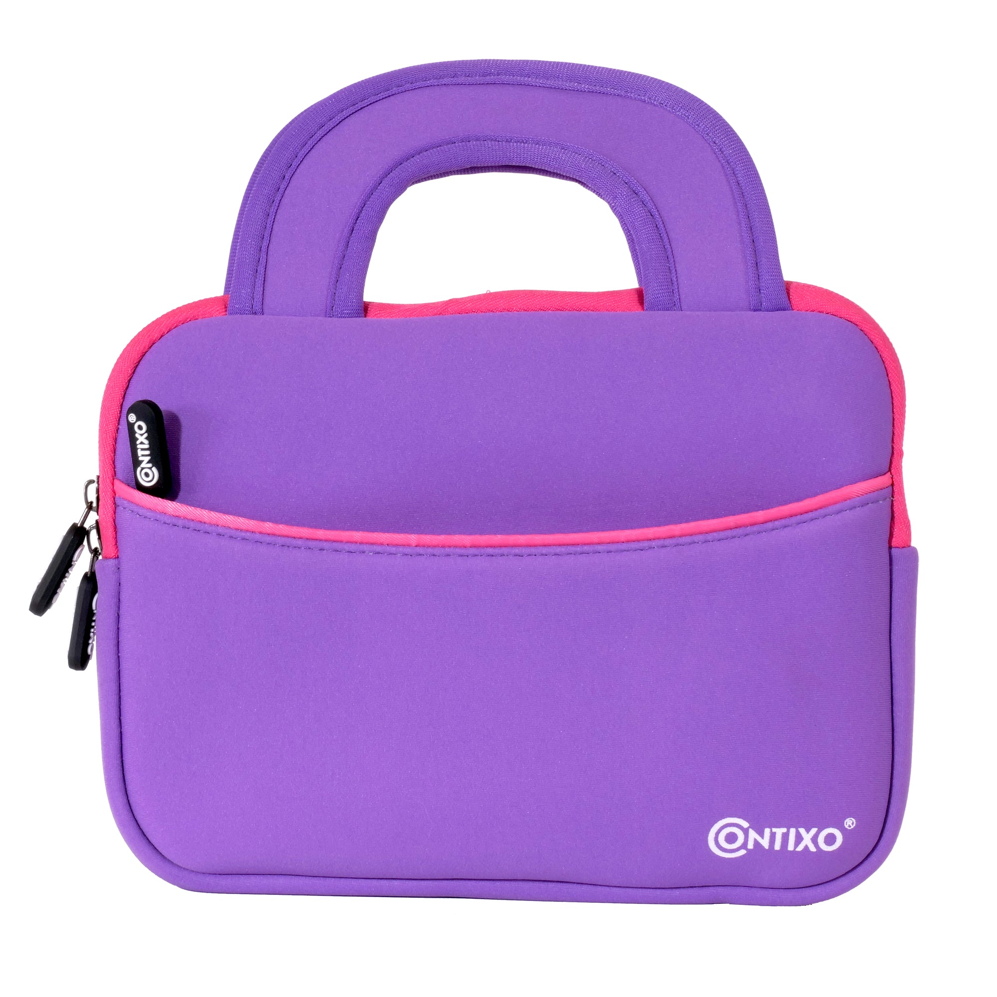 Contixo 7" Kids Tablet Sleeve Case - Vibrant Protective Companion for V8/V9 Tablets, Purple