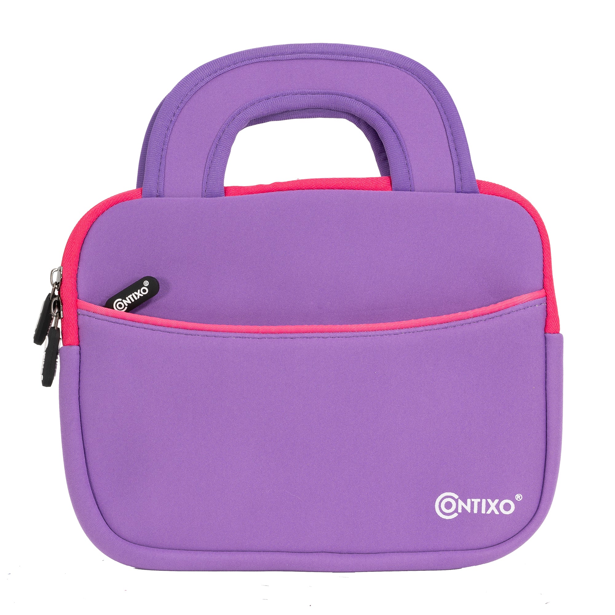 Contixo 10" Kids Tablet Sleeve Case - Protective Purple Bag for Tablets