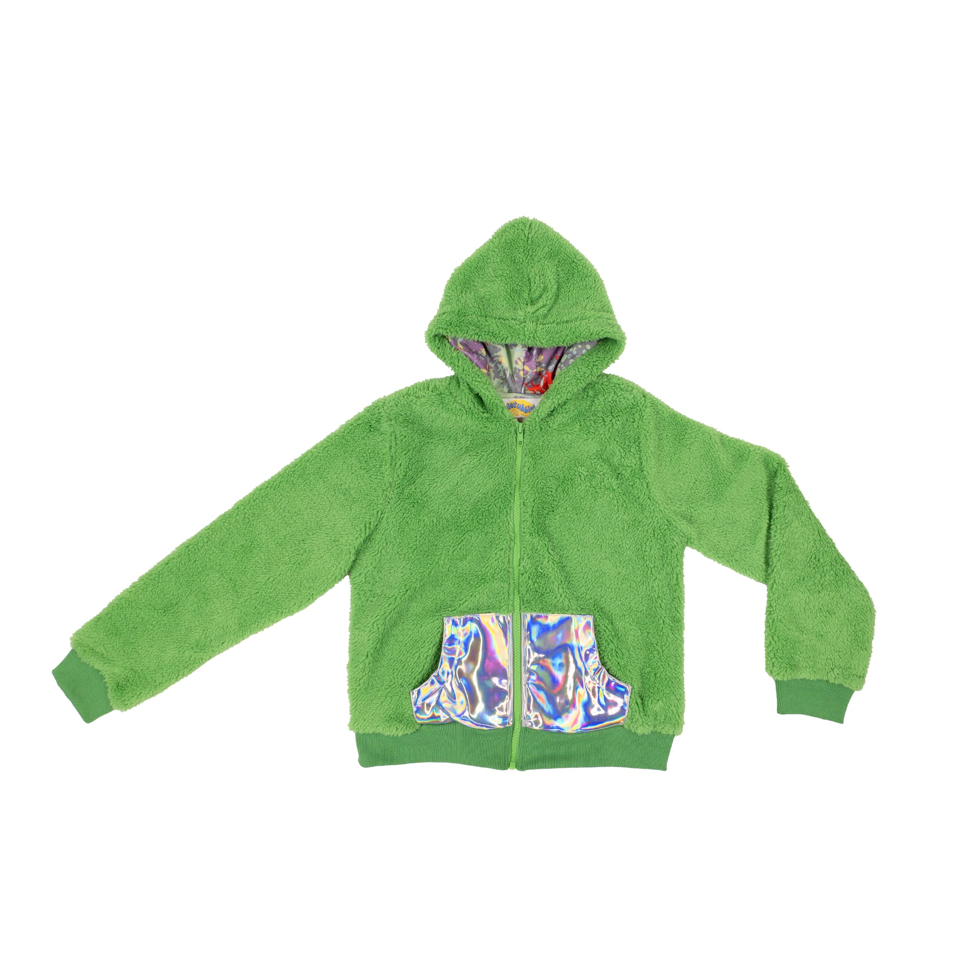 TELETUBBIES PREMIUM DIPSY ZIP-UP CHILD HOODIE - SIZE 5/6 - Image 2