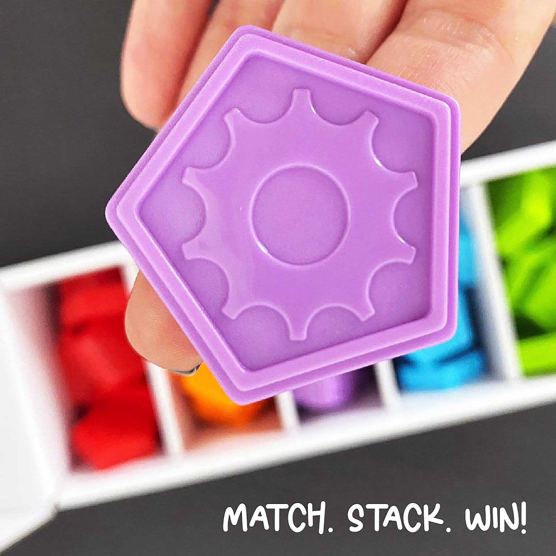 University Games Stakz Strategic Tile-Stacking Game - Image 5
