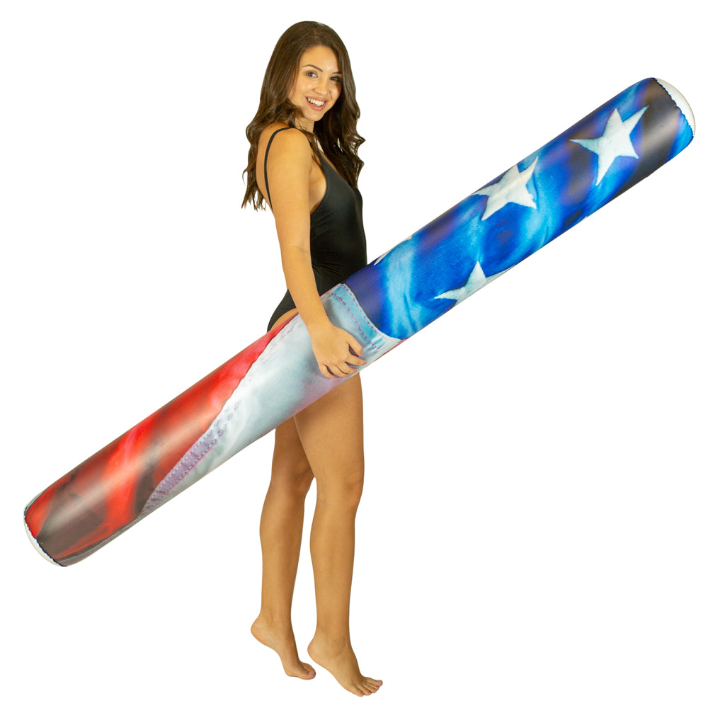 Patriotic Stars & Stripes Super Noodle Oversized Pool Float