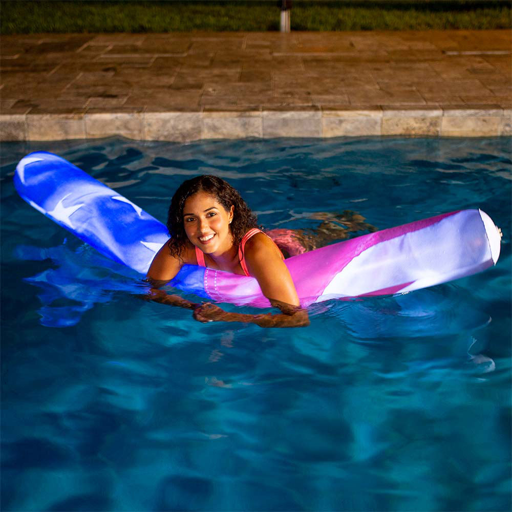 Patriotic Stars & Stripes LED Illuminated Super Noodle - Image 4