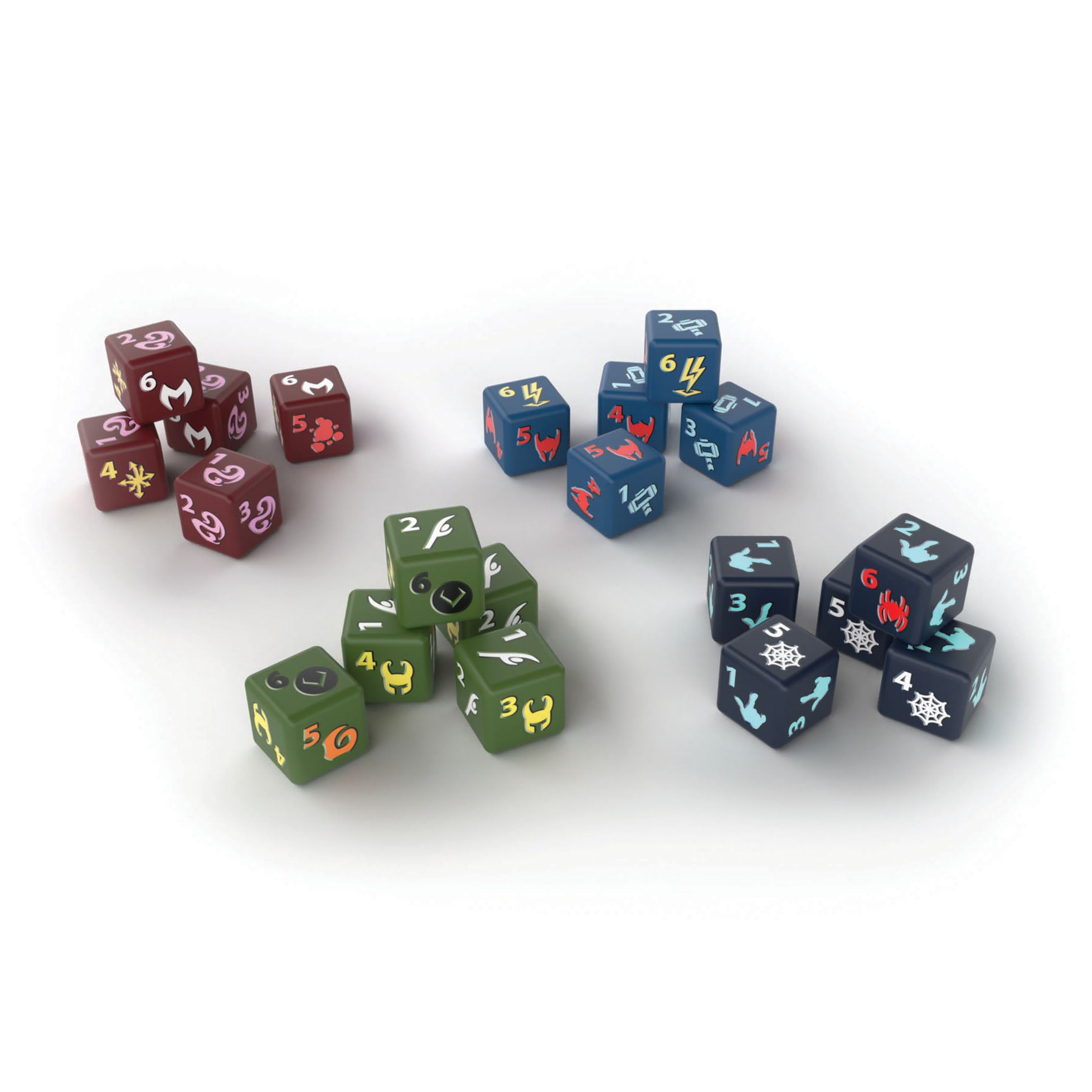 Marvel Dice Throne: Scarlet Witch, Thor, Loki, Spider-Man Board Game - Image 8