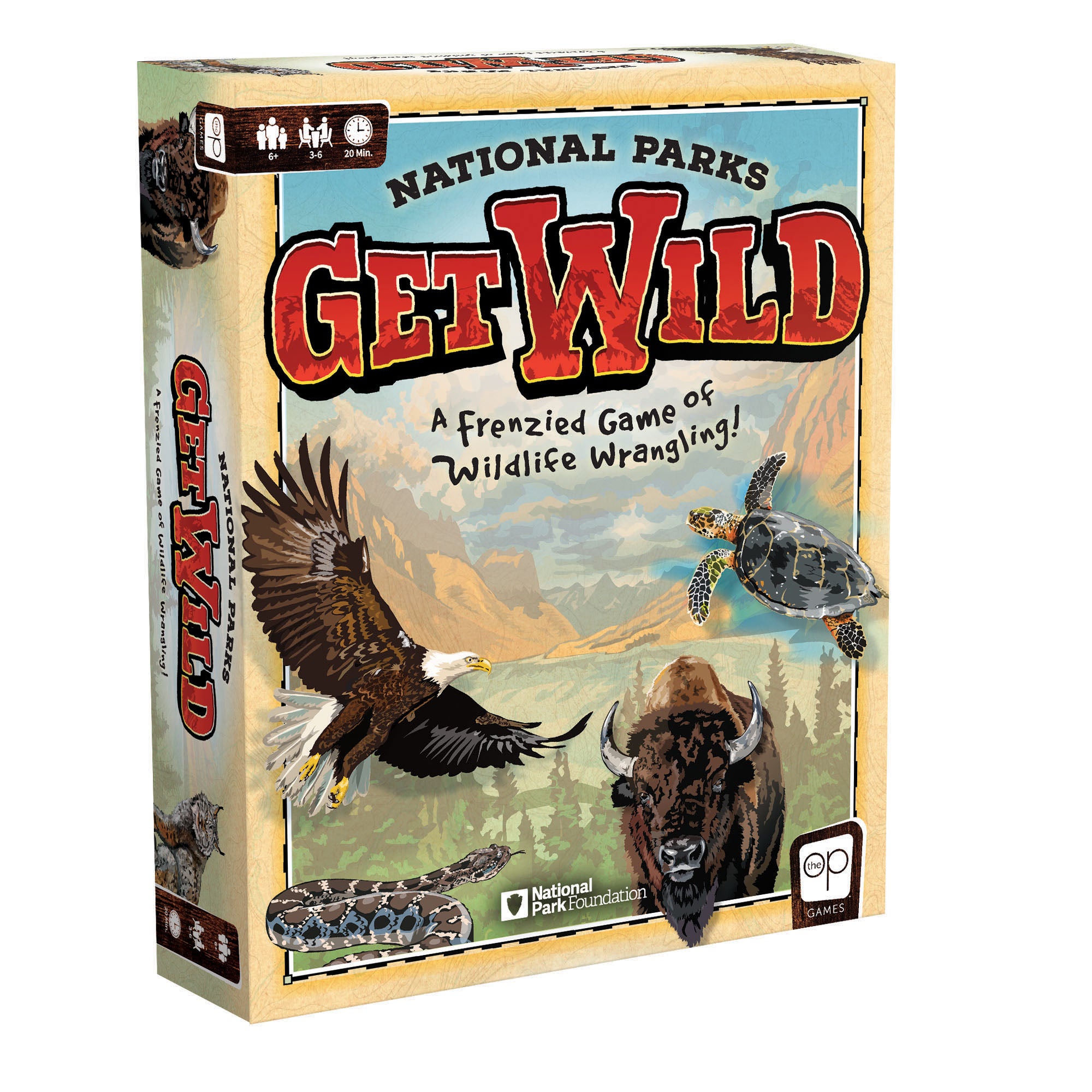 Alternative view of USAopoly National Parks Get Wild Family Dice Game