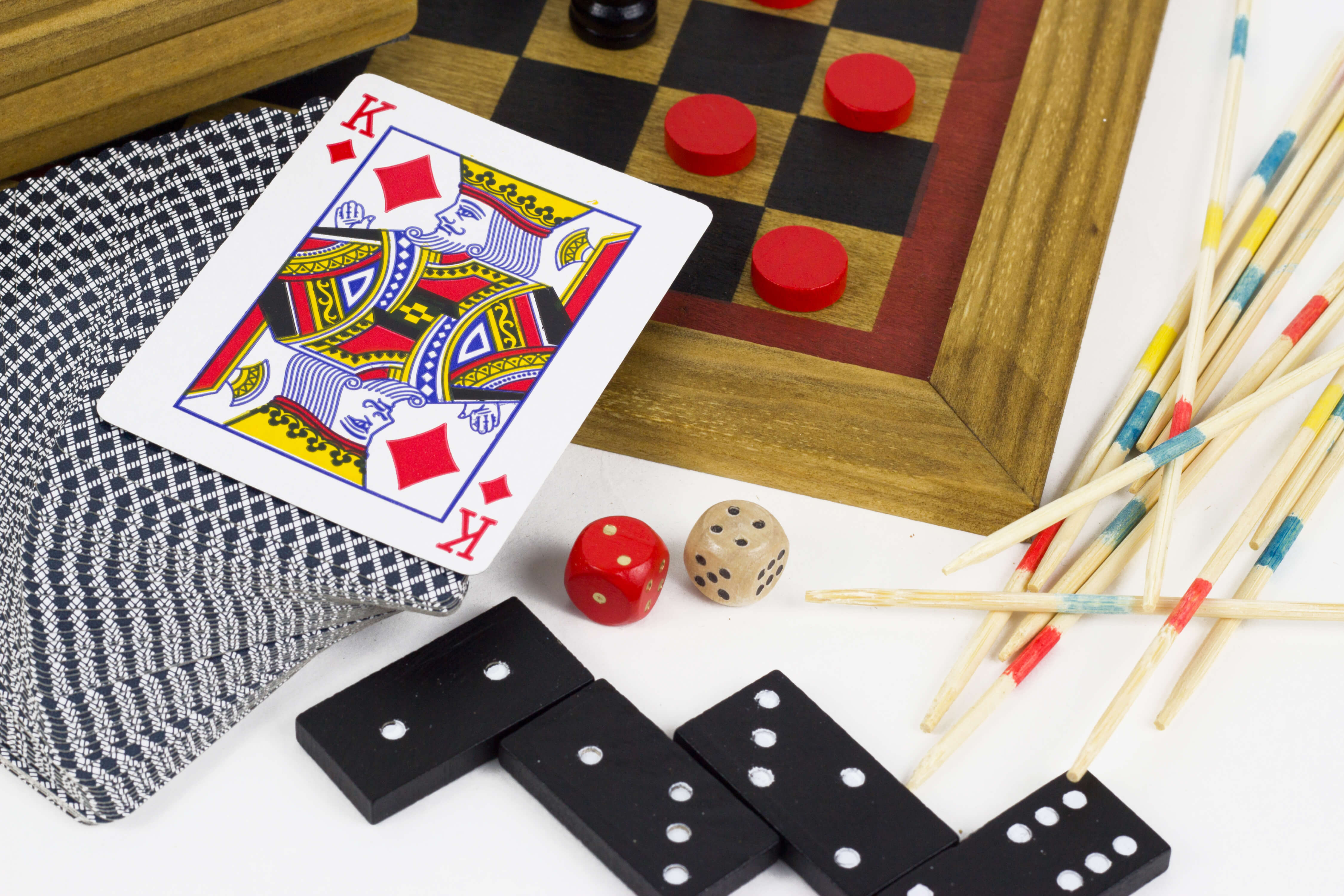 Professor Puzzle 6-in-1 Wooden Games Compendium - Image 5