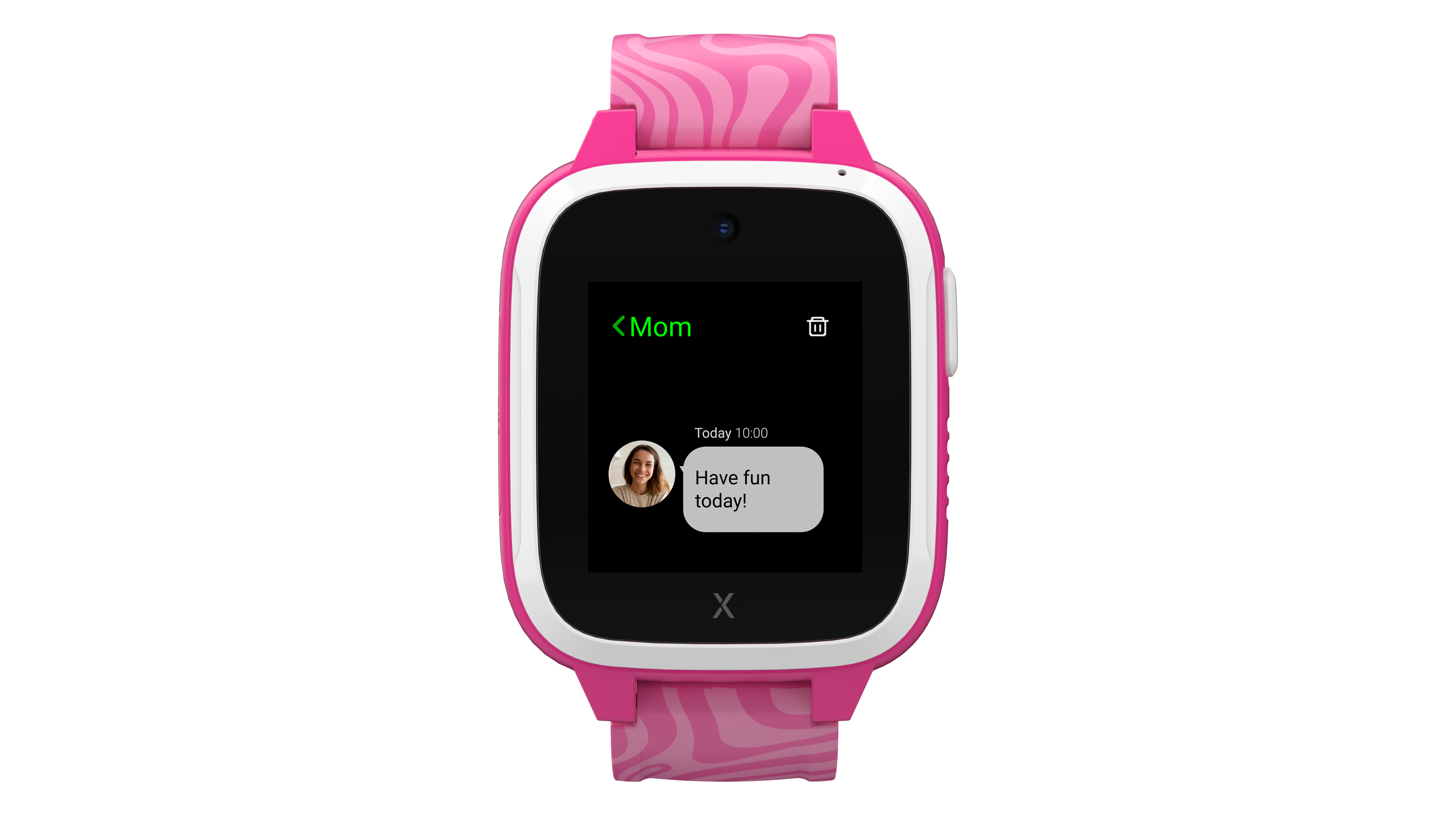 Xplora Xgo3 Jungle Edition Kids' Smart Watch - Pink Zebra Strap - Image 5