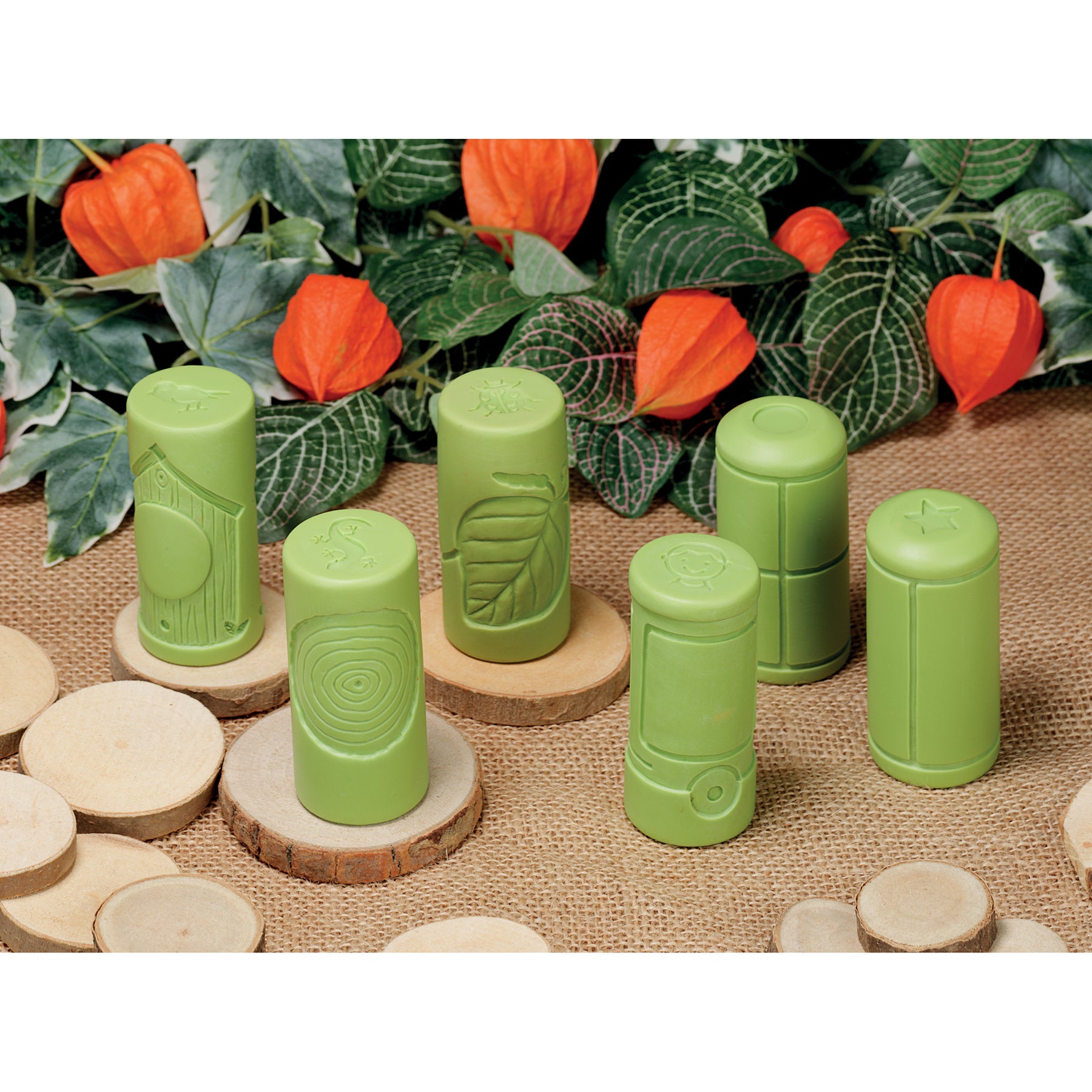 Alternative view of Yellow Door Let's Roll Number Frames - Interactive Counting Toy