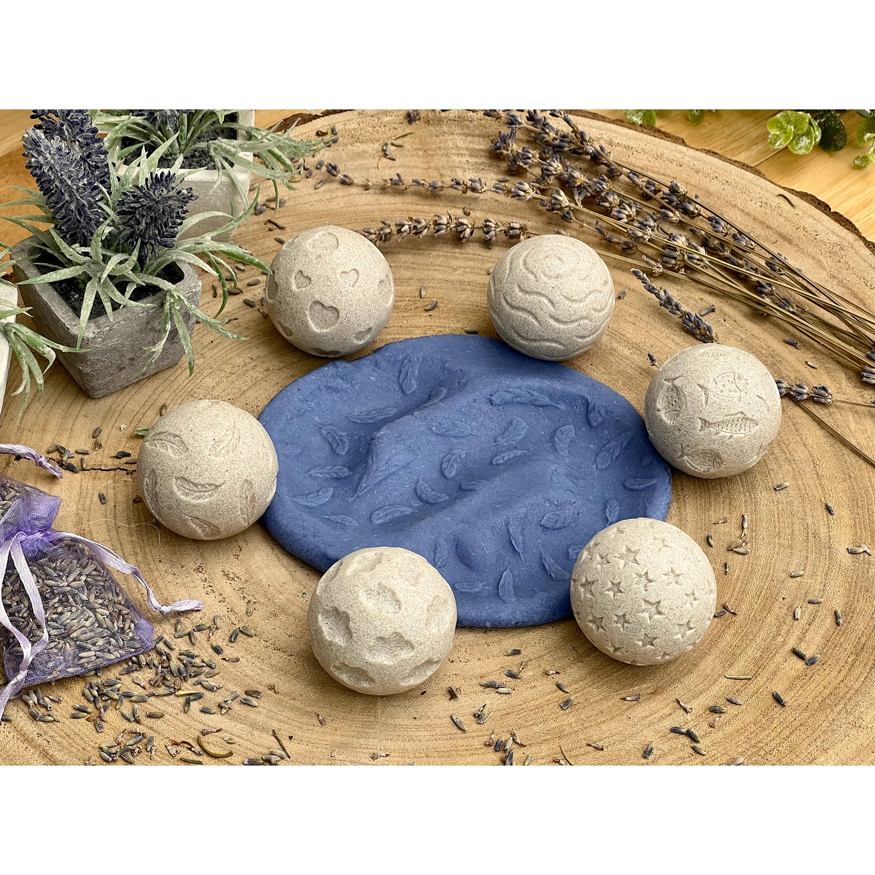 Alternative view of Yellow Door Roll Around - Feel Calm - Set Of 6