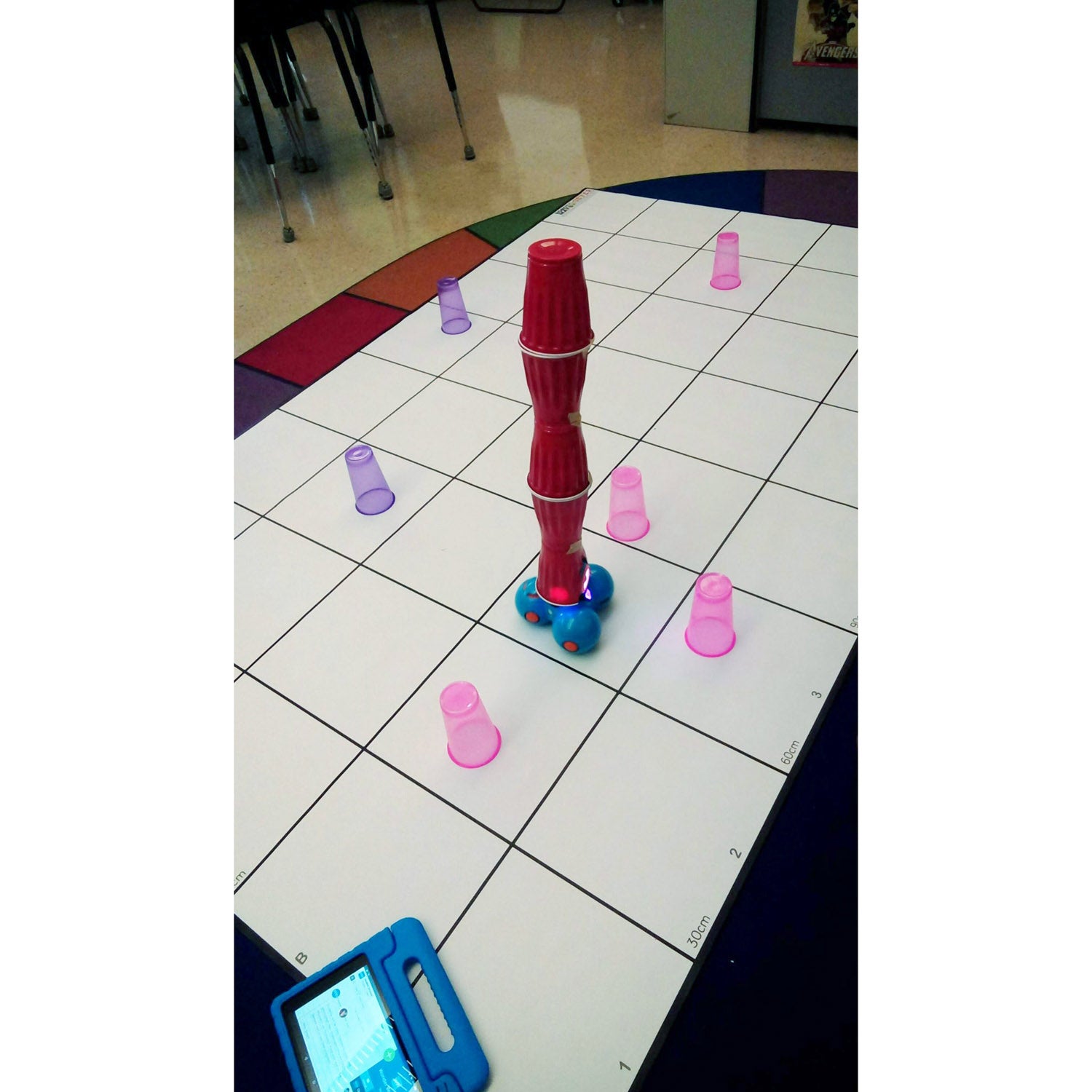 Geyer Instructional Wonder League Robotics Grid Mat - 150cm x 240cm - Image 3