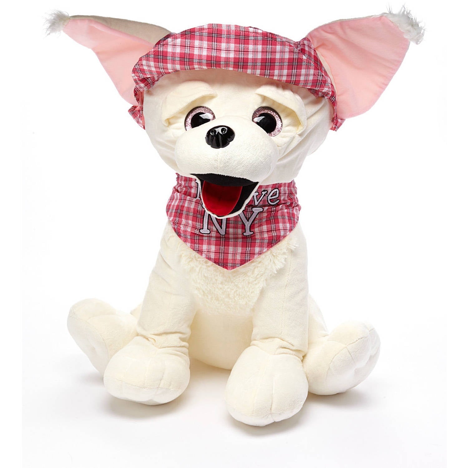 Bubby Air Pink Chihuahua Plush Stuffed Toy - 10 Inch