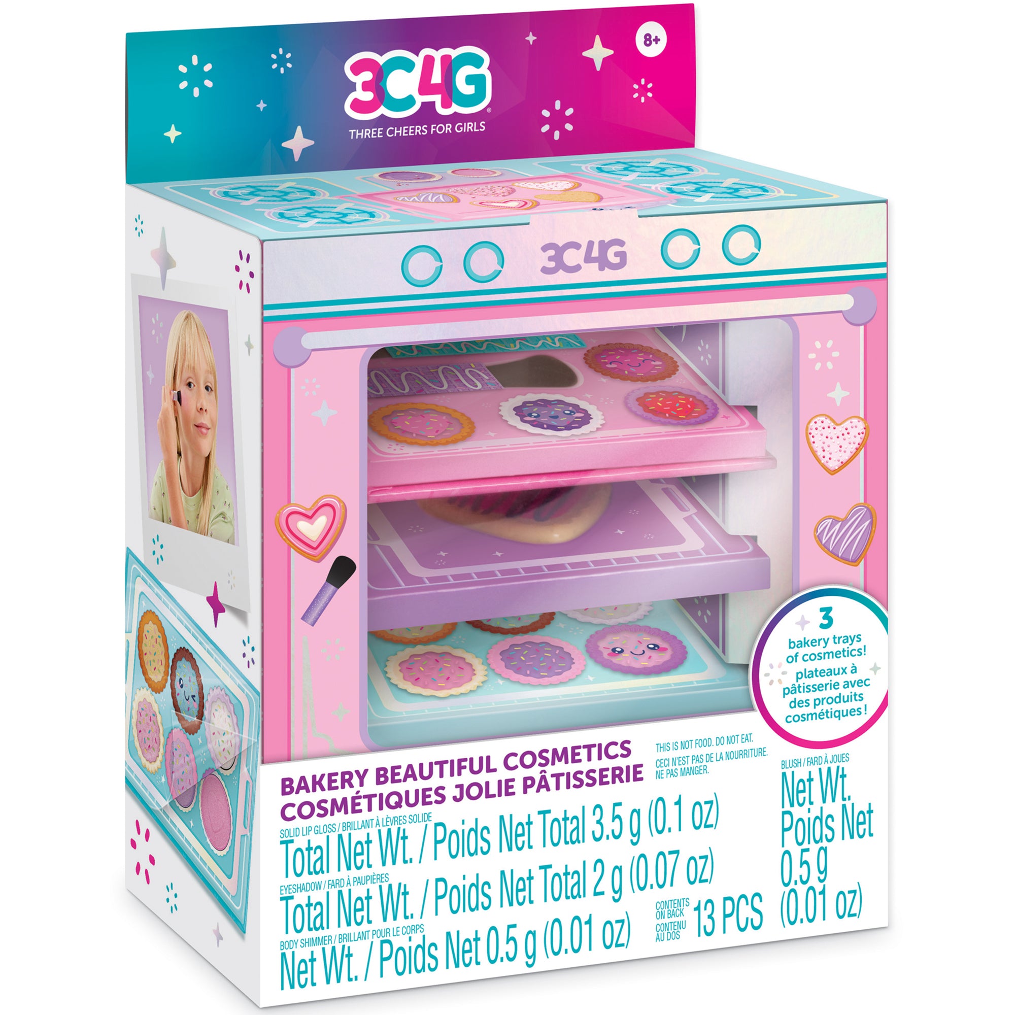 Alternative view of 3C4G Bakery Beautiful Vanilla-Scented Cosmetic Set - For Kids 8+