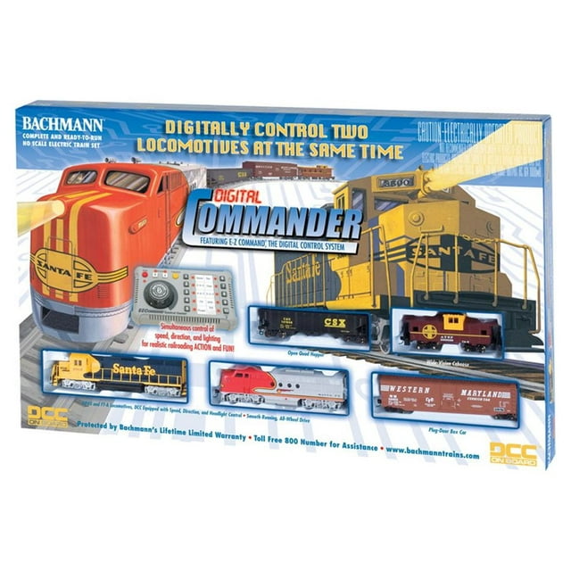 Alternative view of Bachmann Trains - Digital Commander HO Scale Electric Train Set