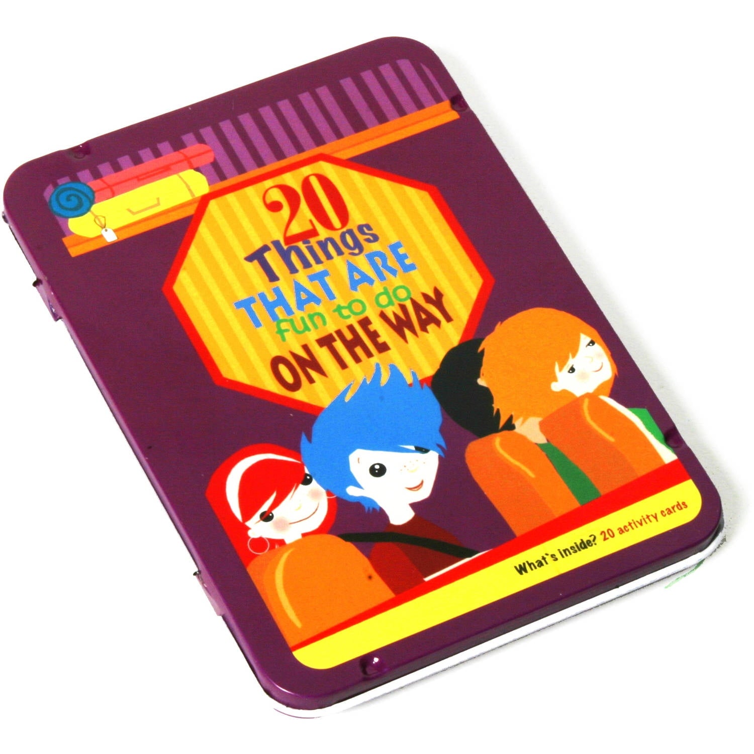 The Purple Cow America Inc 20 Fun Travel Activities Card Game