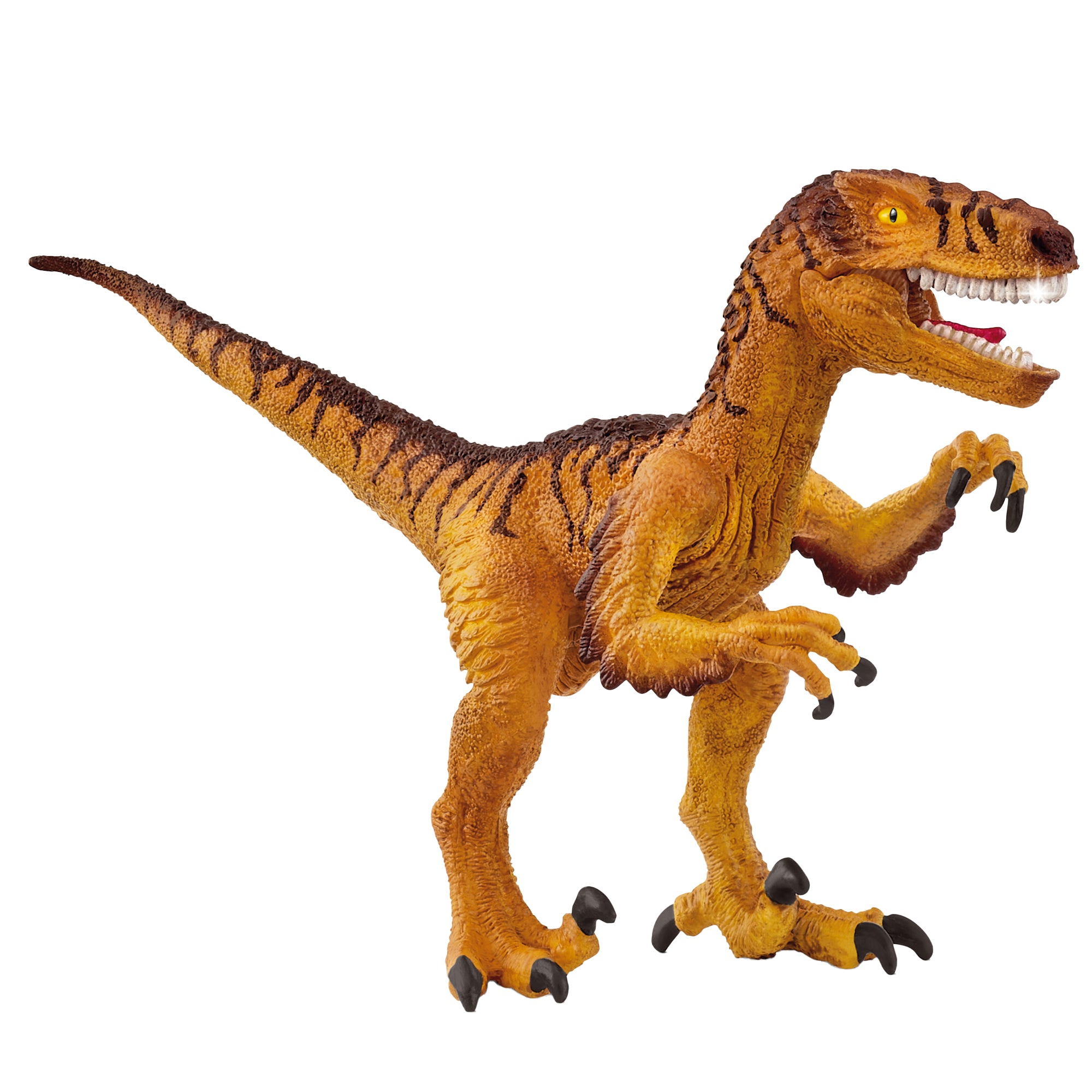 Schleich Dinosaurs Velociraptor 7-Inch Collectible Figurine with Movable Jaw