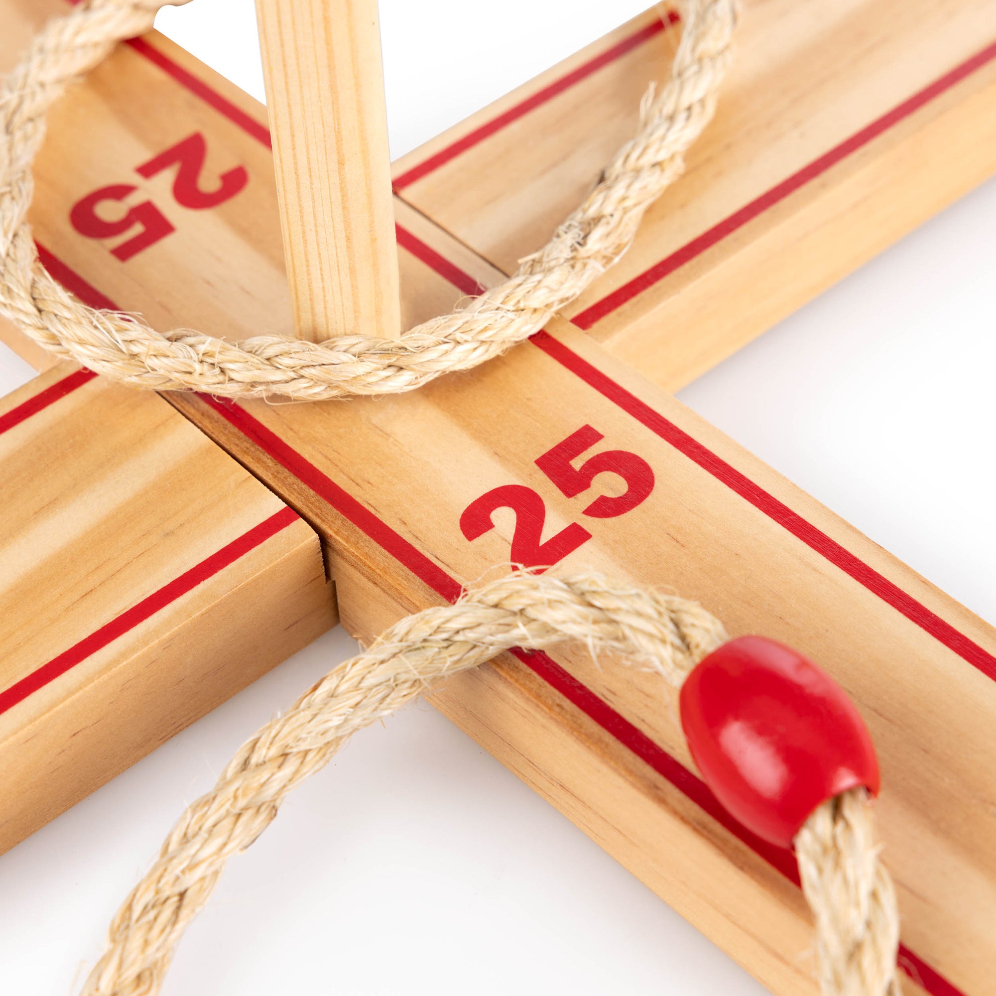 Grasshopper Games Classic Ring Toss Wood Game Set with Carrying Bag - Ages 3+ - Image 4