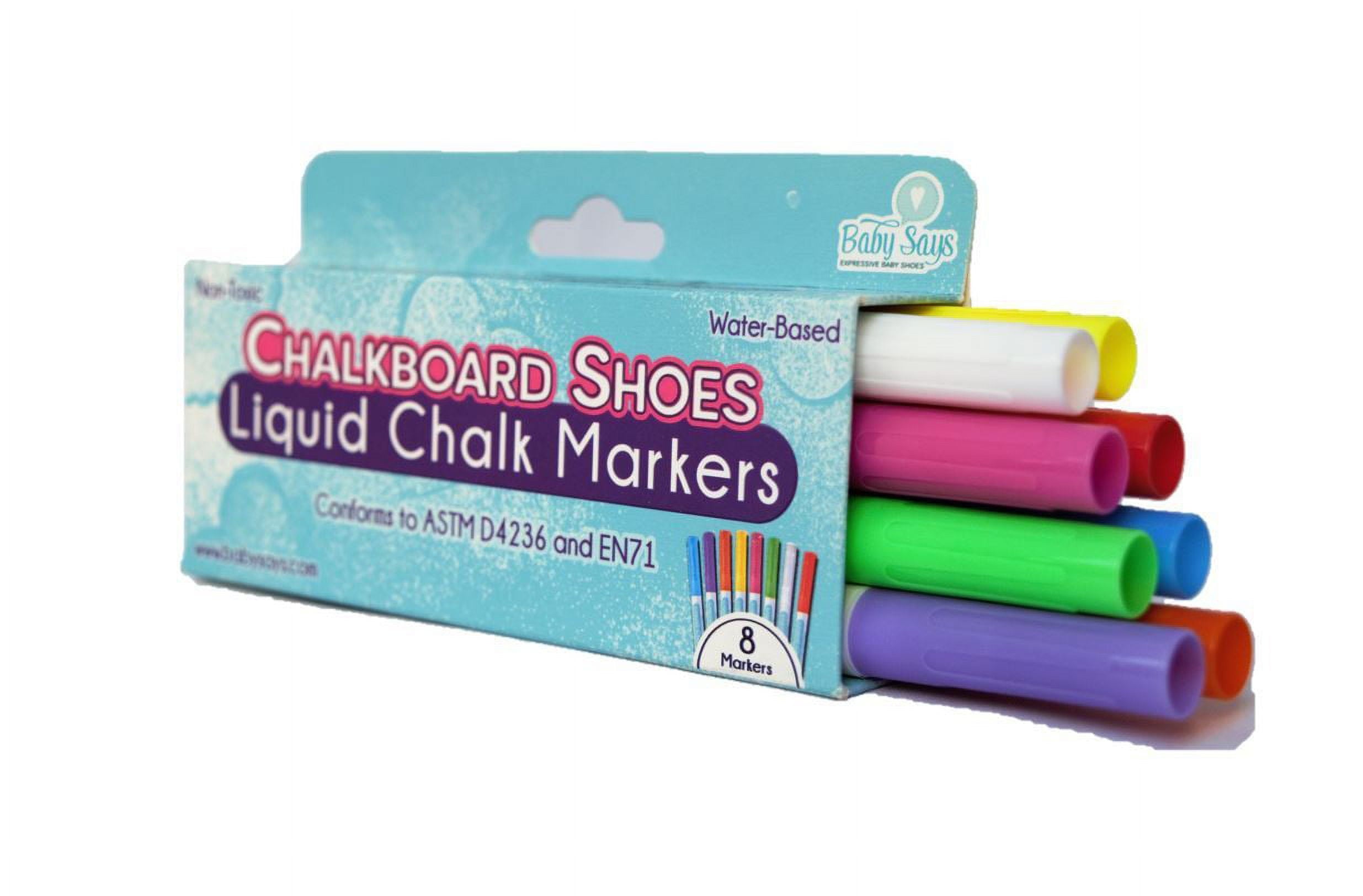 Baby Says Chalkboard Blue Sneakers 6-9 mo