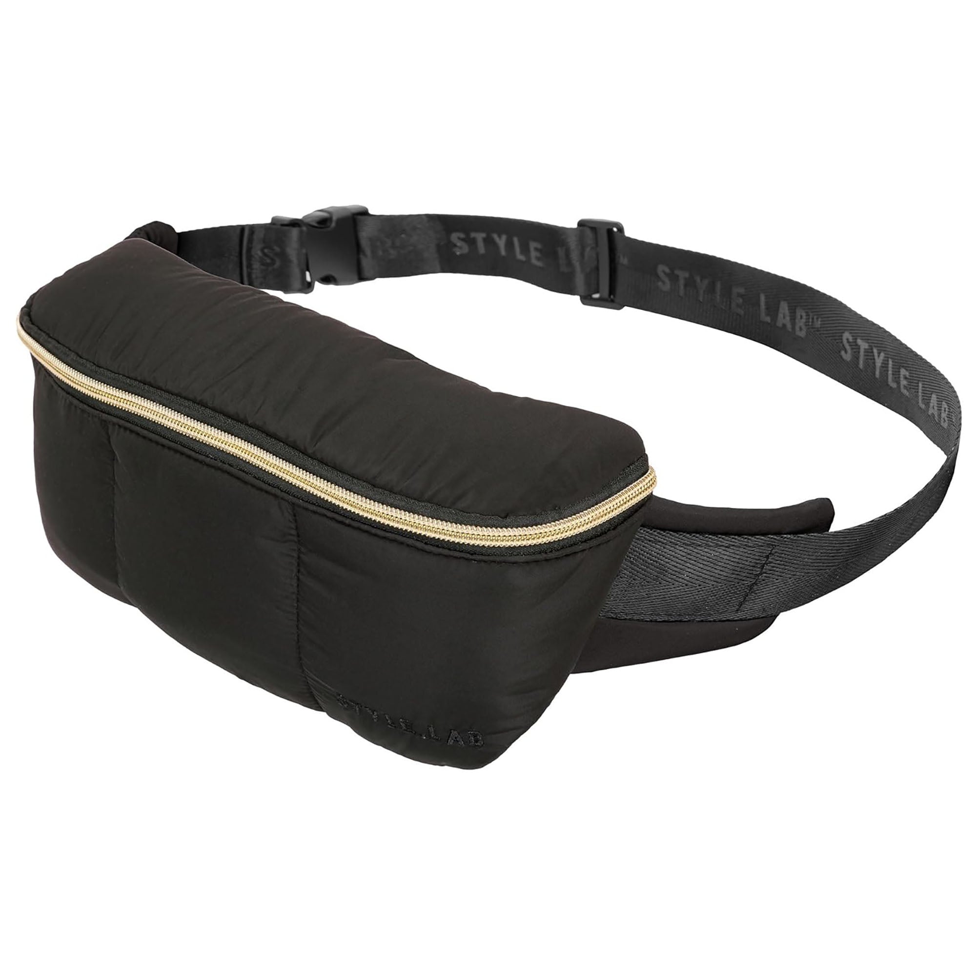 Style.Lab Bekah Puffer Feather-Light Dual Bag Set - Black - Image 5