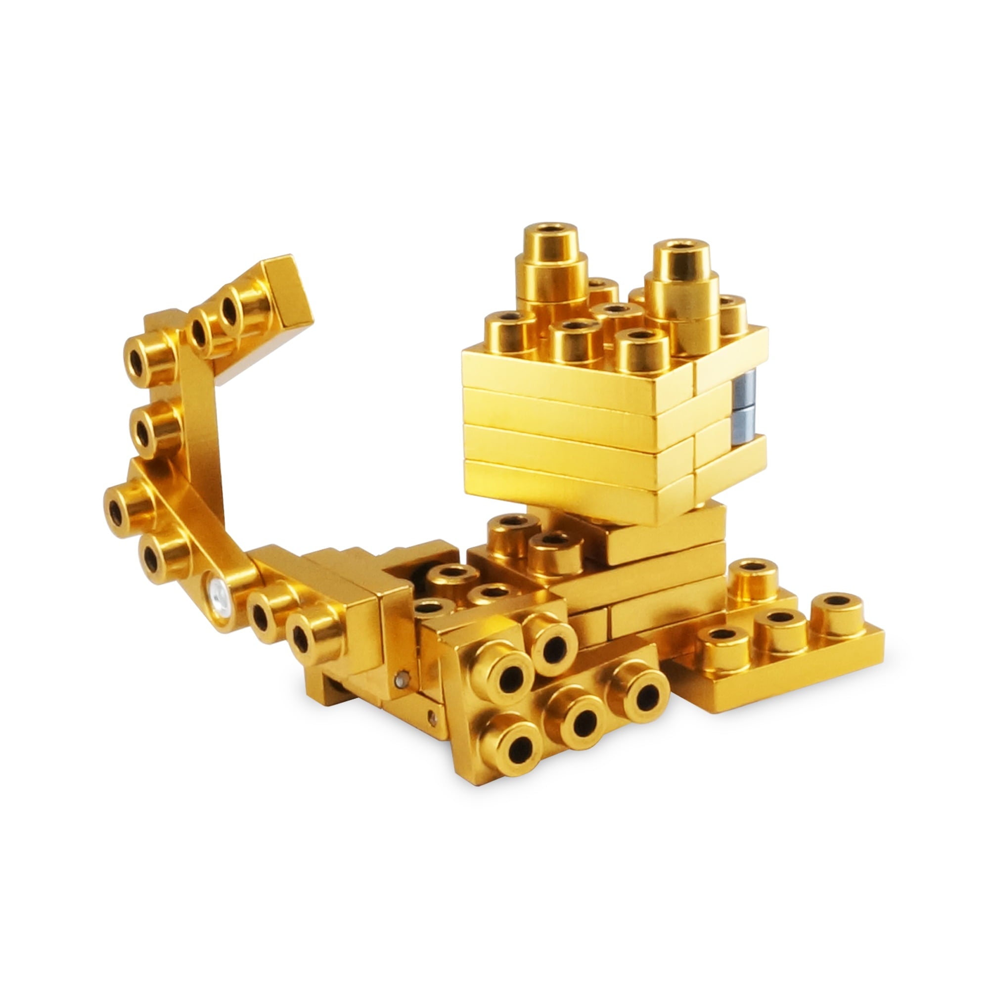 Metomics Pocket Pet Abyssinian Cat - Aztec Gold & Charcoal Black