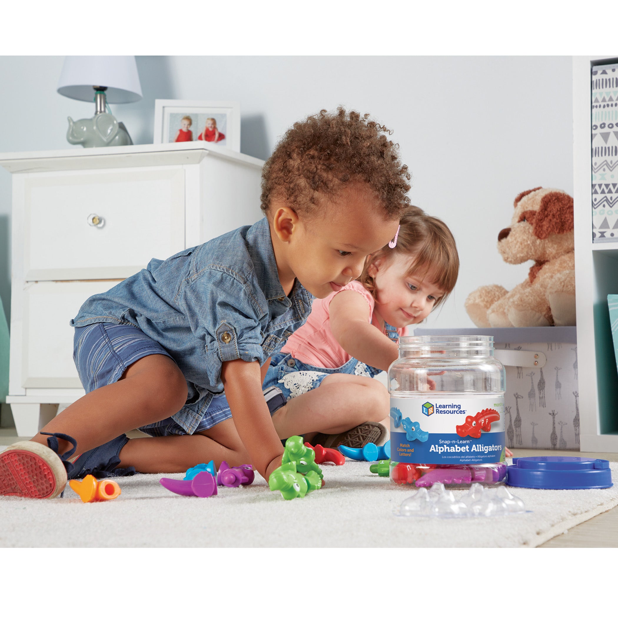 Learning Resources Snap-n-Learn Alpha Gators - Educational Alphabet Matching Toy - Image 4