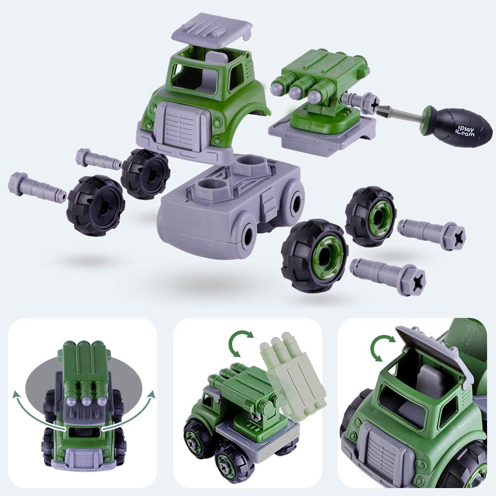 Iplay Ilearn Military Series 2 Detailed Commando Action Figure Set