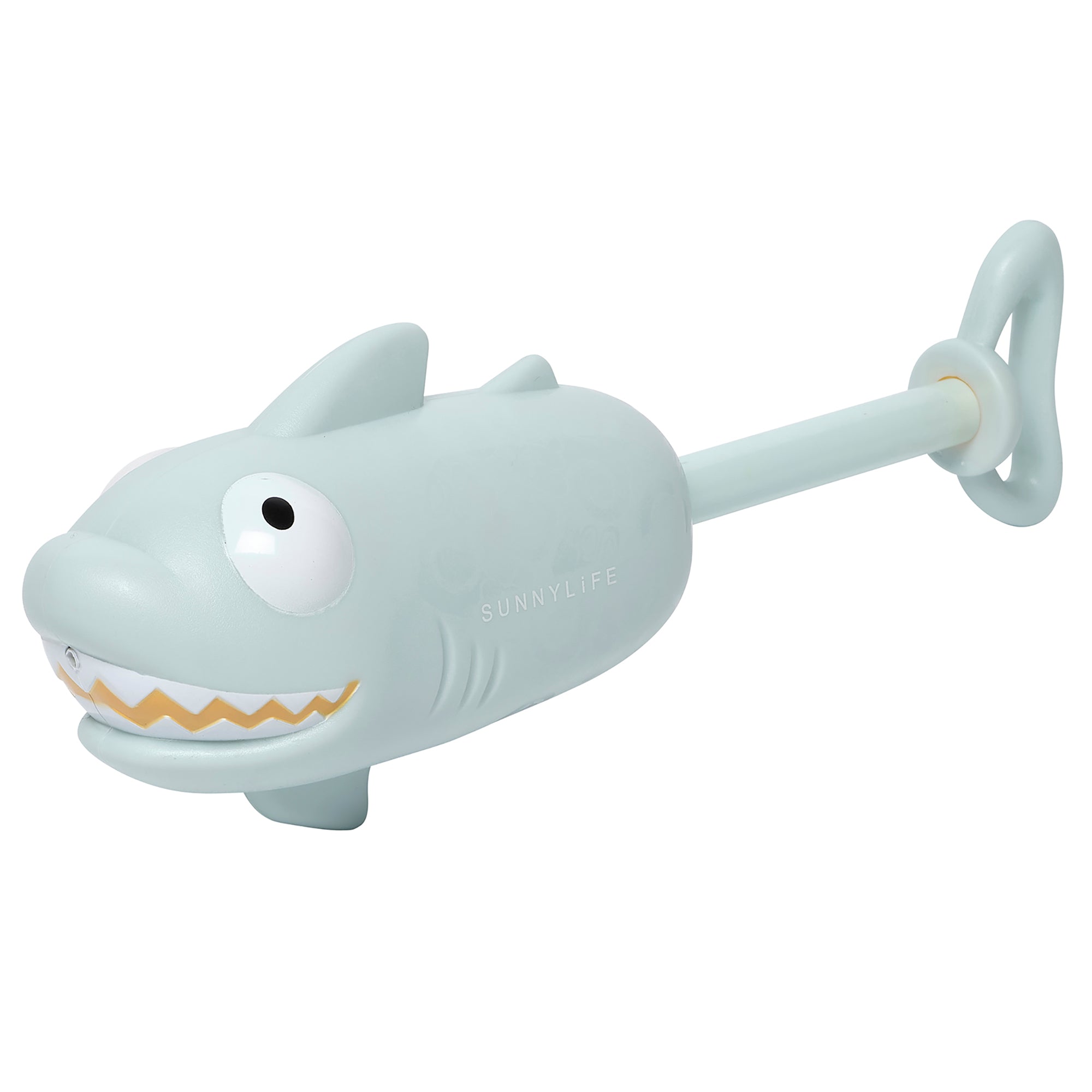 Alternative view of Sunnylife Shark Pastel Blue Animal Soaker - Kid's Water Squirter Pool Toy