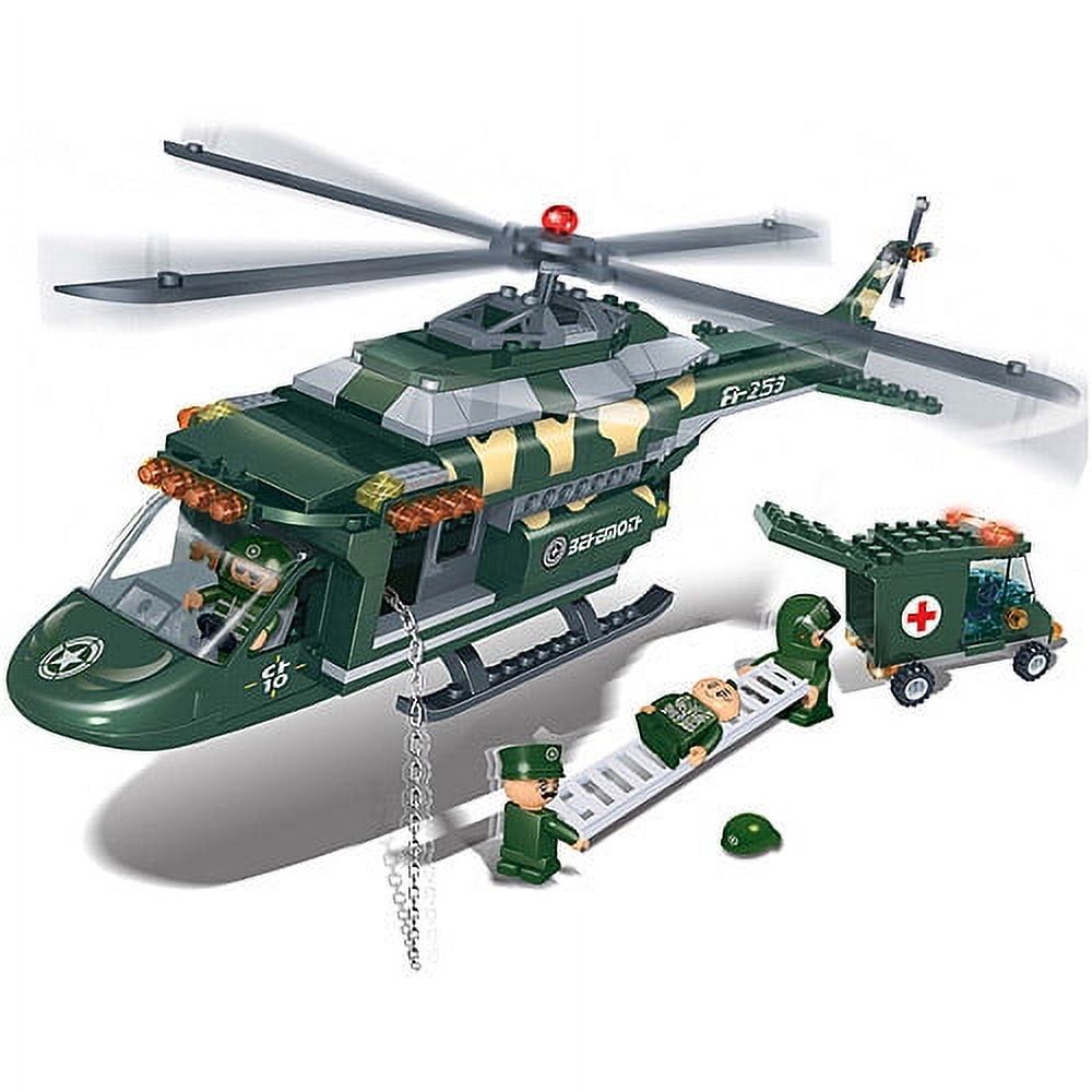 BanBao Medical Helicopter Building Kit - 263-Piece Set