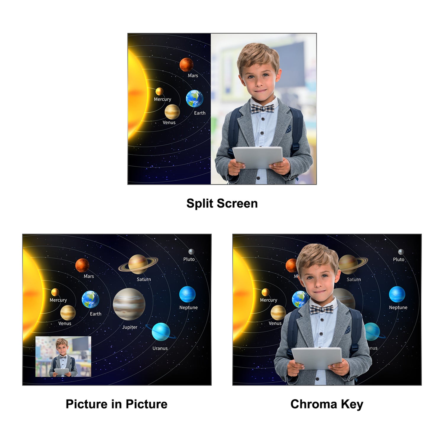 Alternative view of HamiltonBuhl STEAM Green Screen Production Kit - Complete Video Creation Set