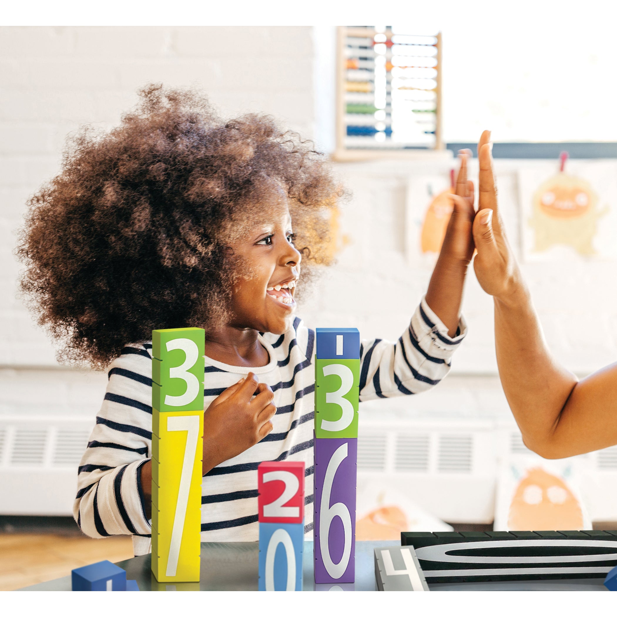 Teacher Created Resources Number Stax - Educational Foam Number Blocks - Image 2