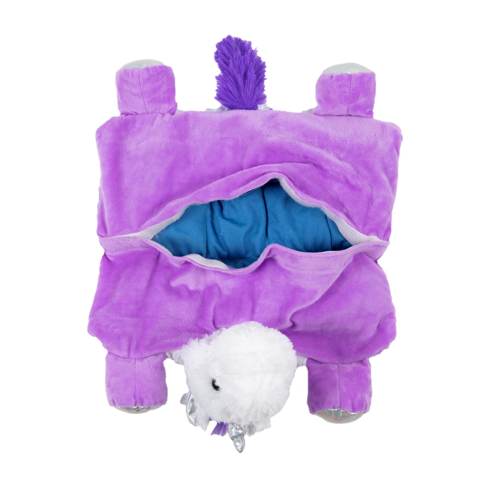 Alternative view of Bouncyband Unicorn Sensory Plush Weighted Lap Pad ‚Äì Comforting and Washable