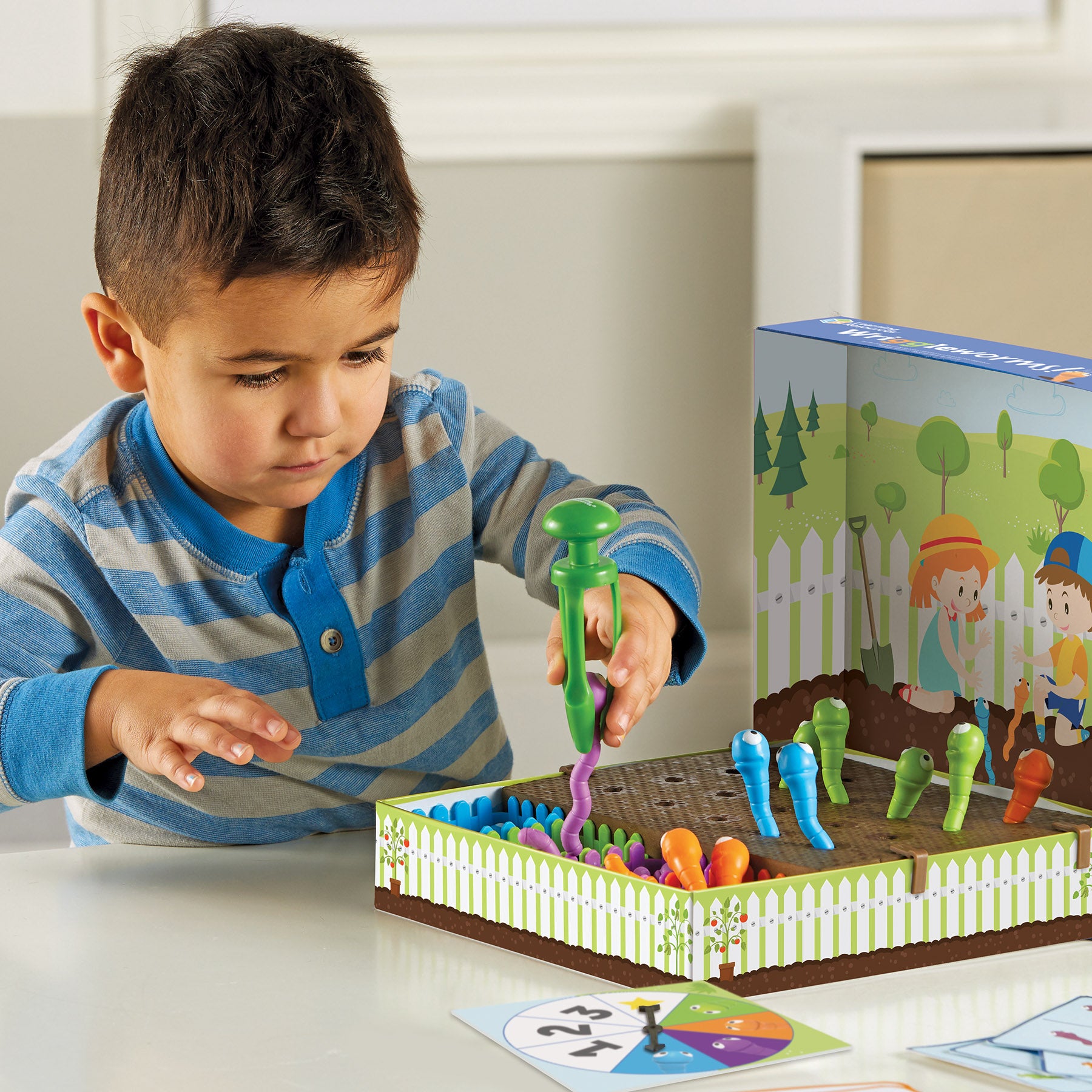 Learning Resources Wriggleworms! Fine Motor Skills Activity Set - Image 4